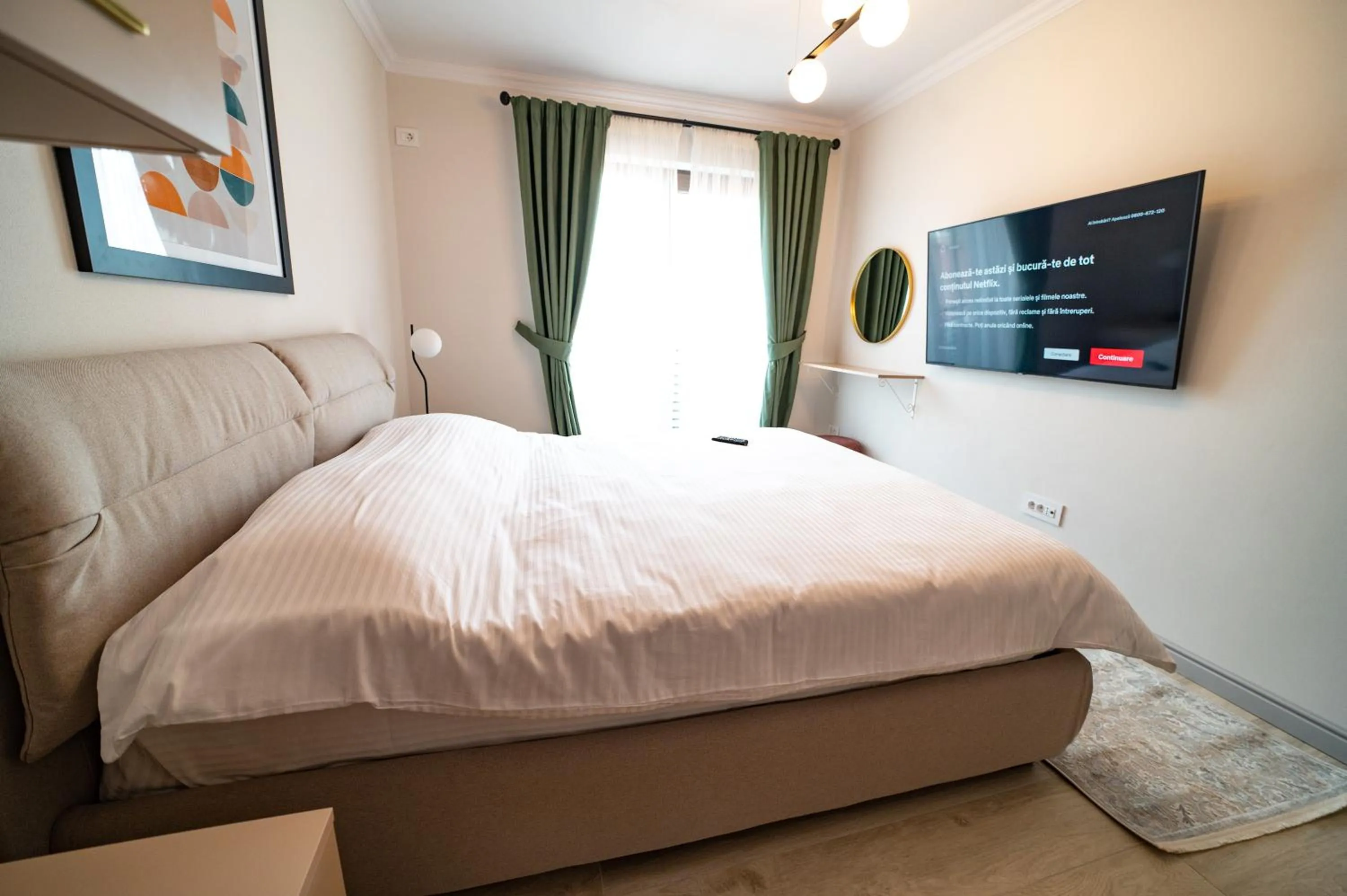 Bedroom, Bed in First Apartments