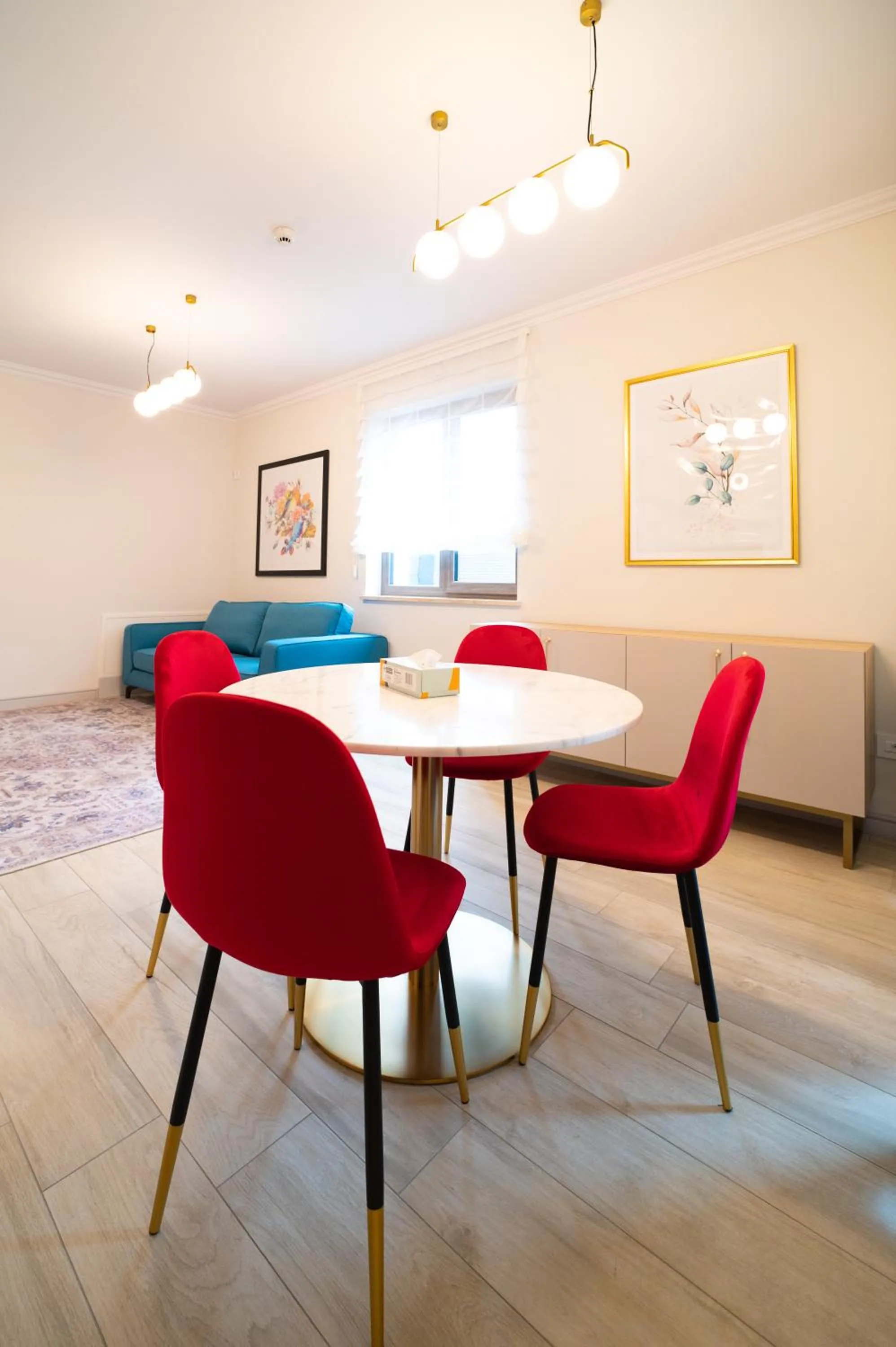 Living room in First Apartments