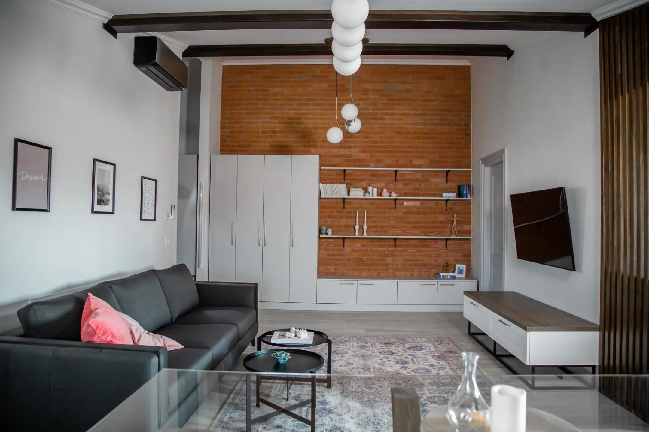 Living room in First Apartments