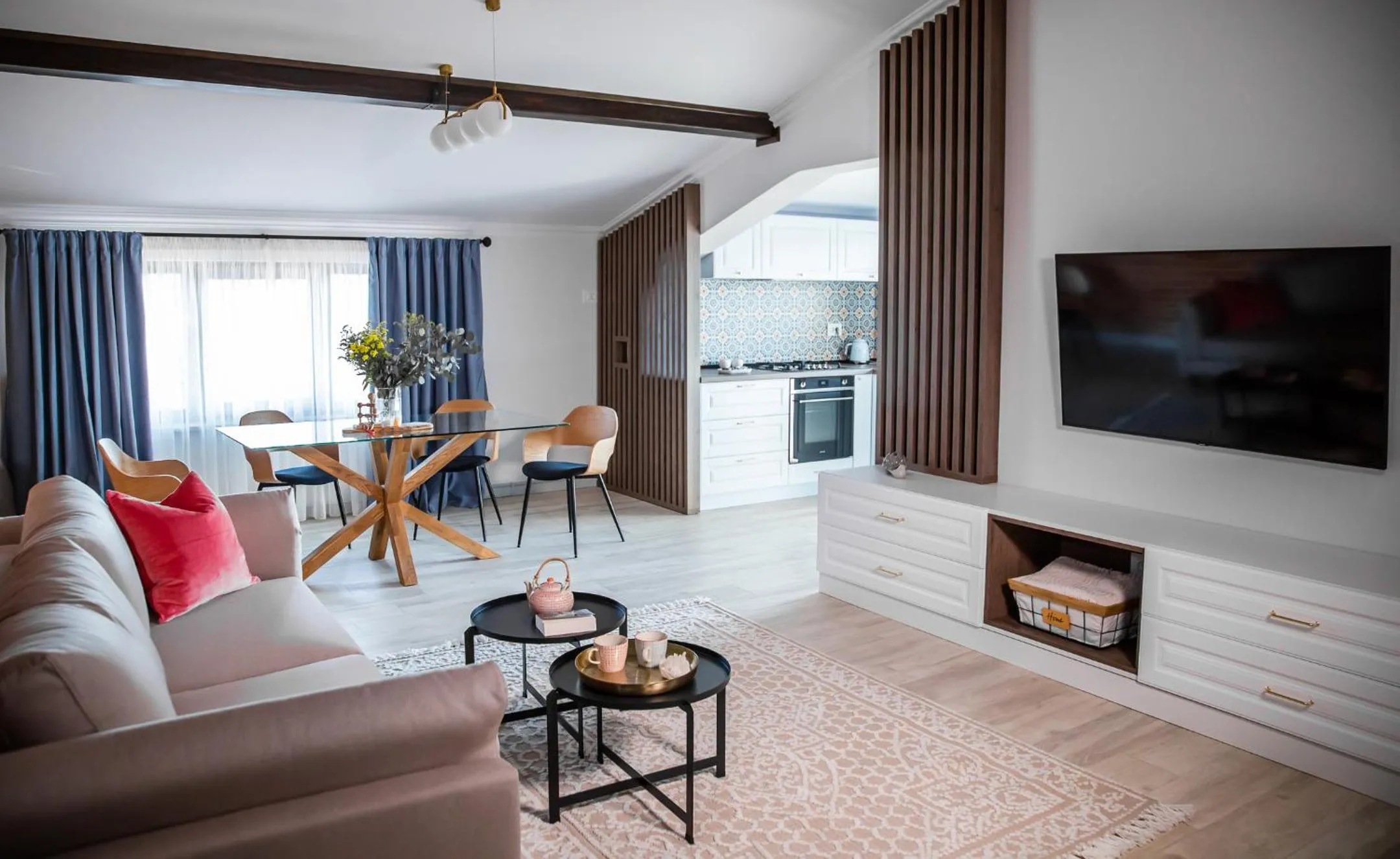 Living room in First Apartments