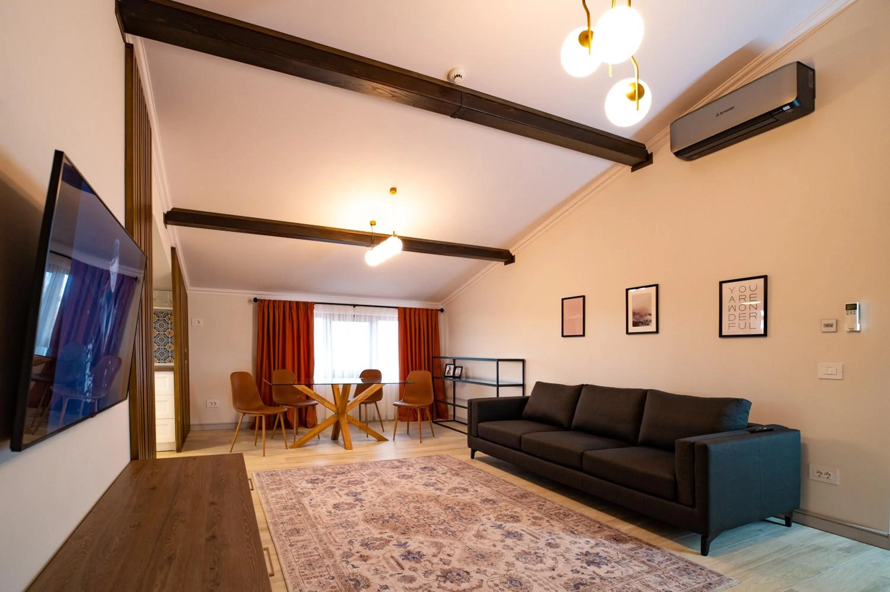 Living room in First Apartments