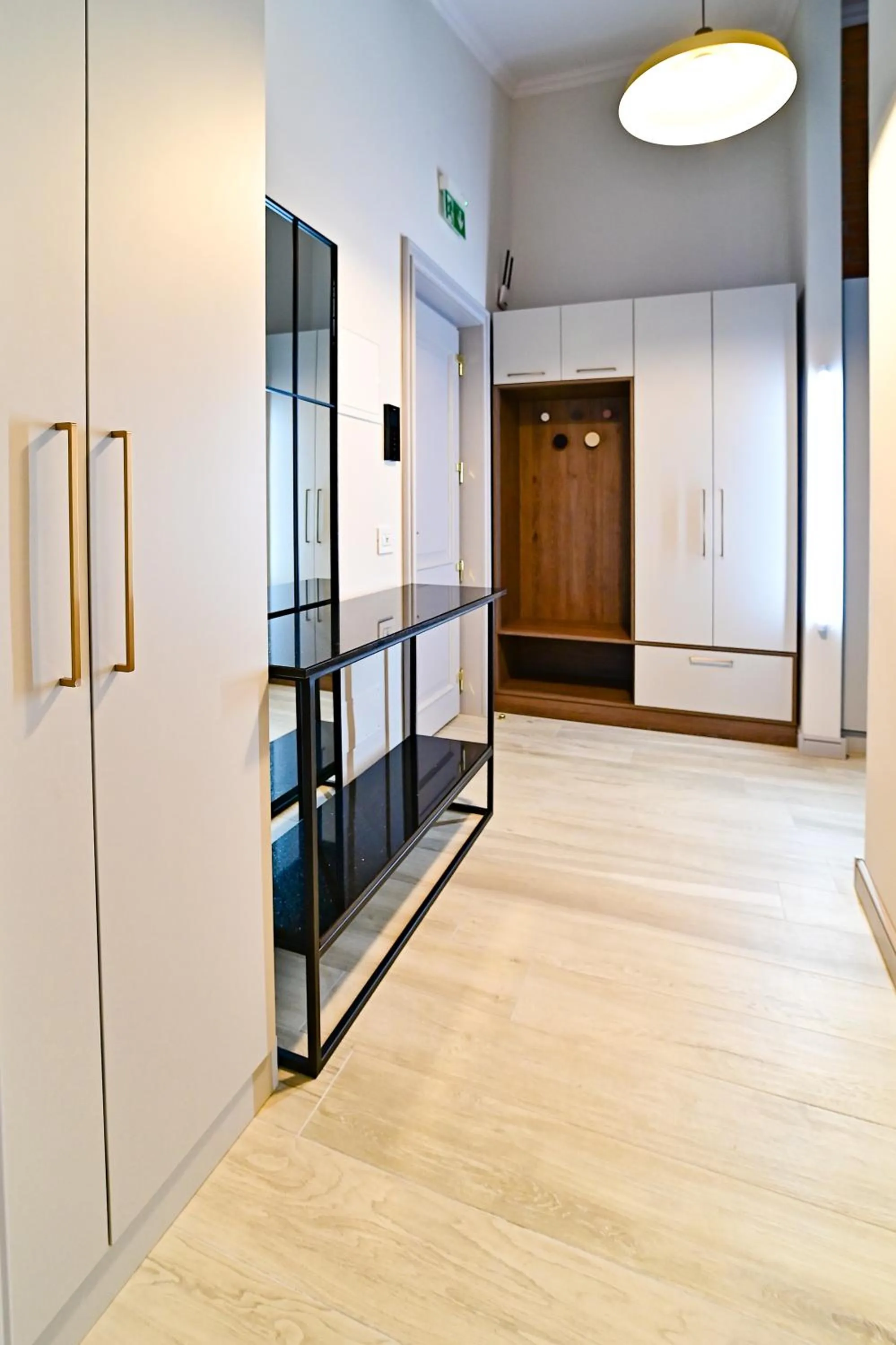 Facade/entrance in First Apartments