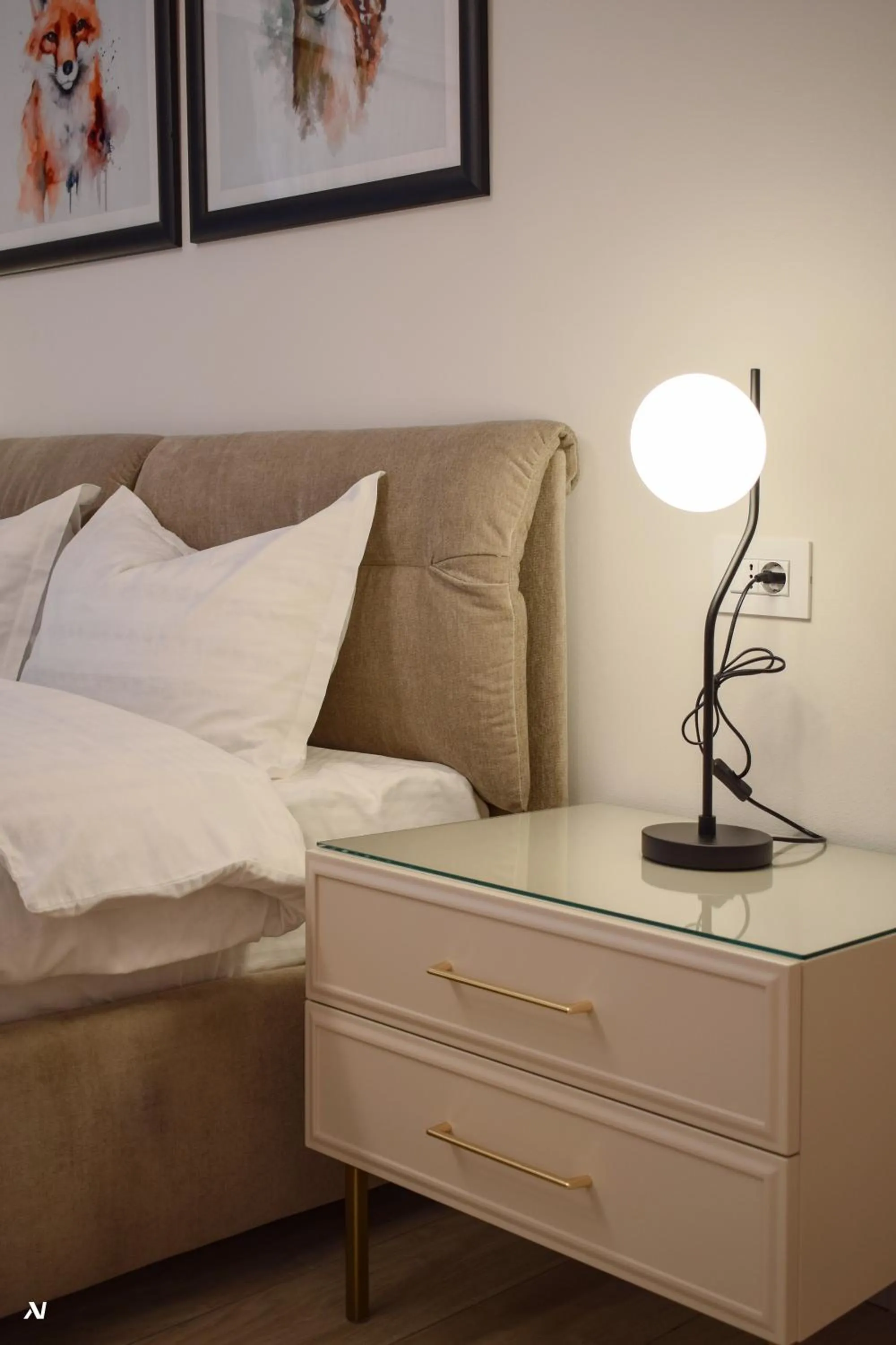 Bed in First Apartments