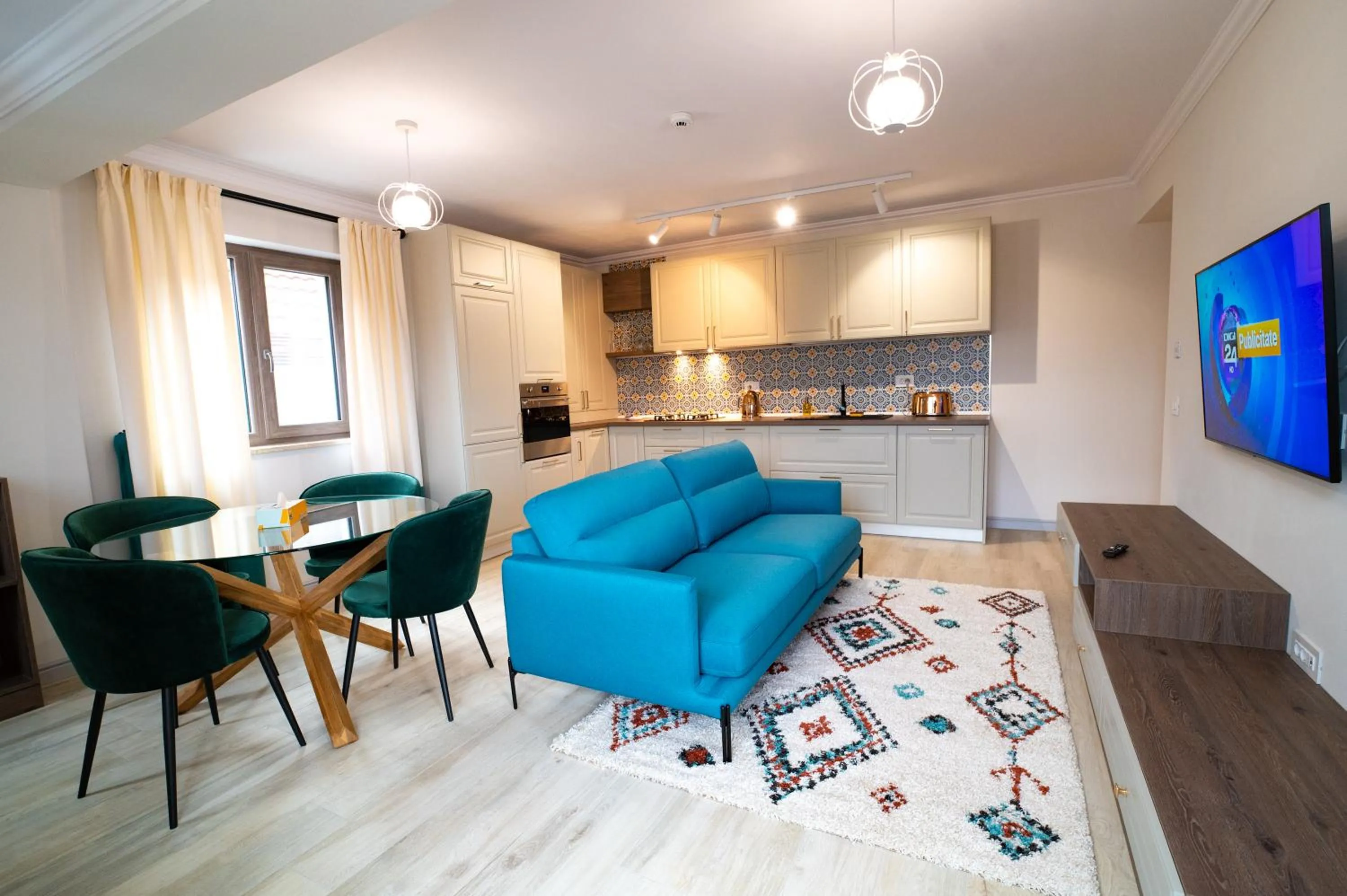 Living room in First Apartments