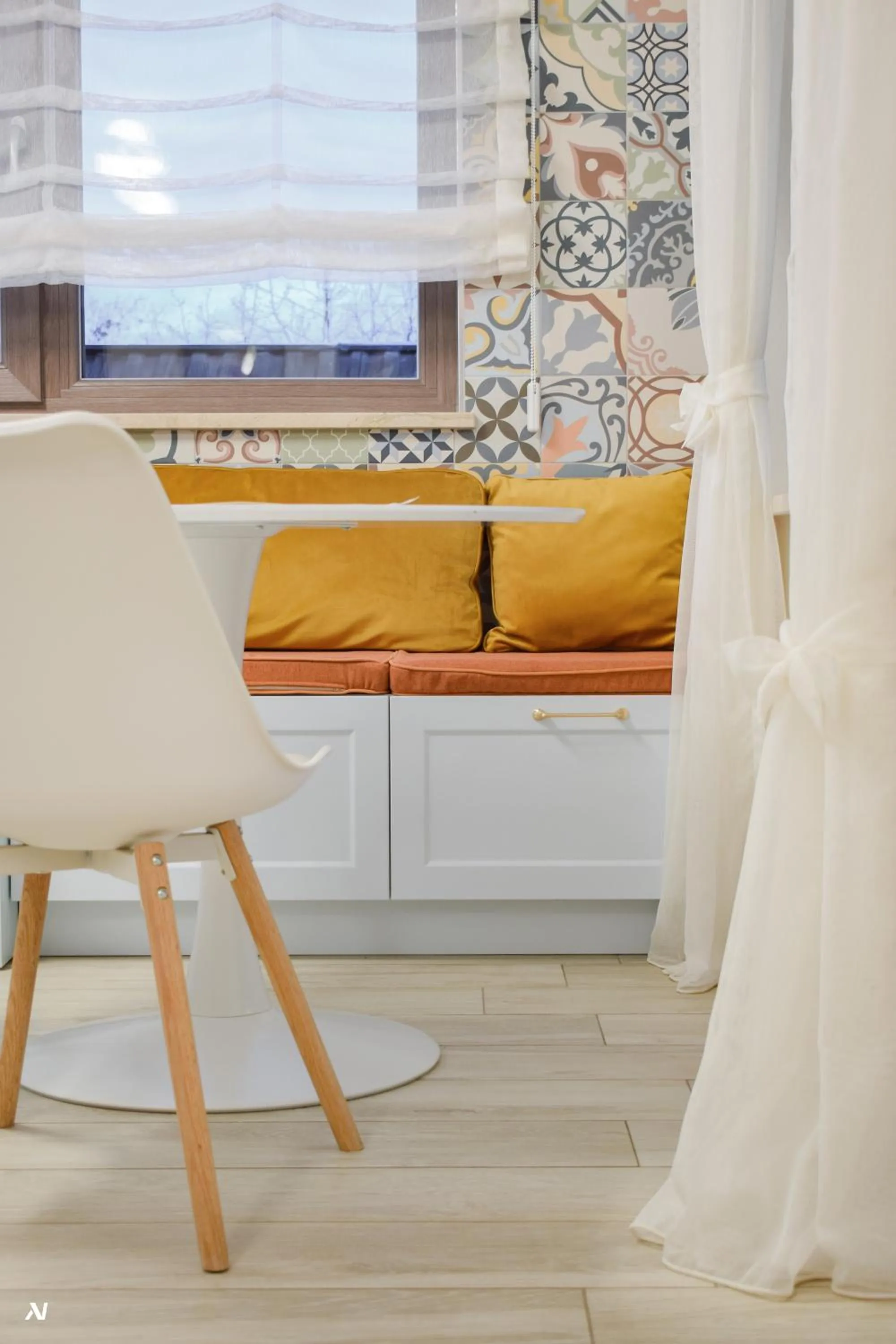 Living room in First Apartments