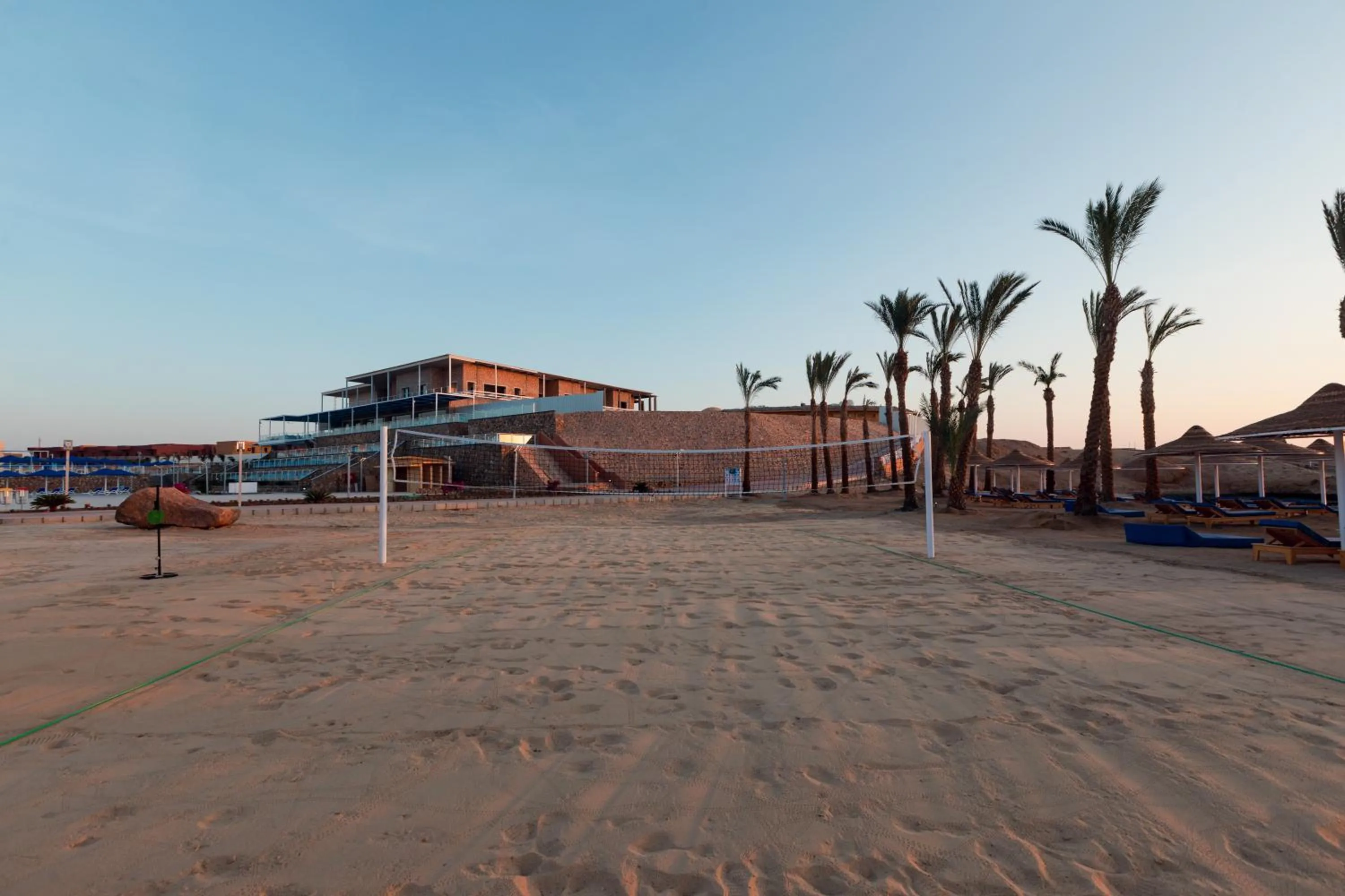 Beach in Pickalbatros Villaggio Aqua Park - Portofino Marsa Alam