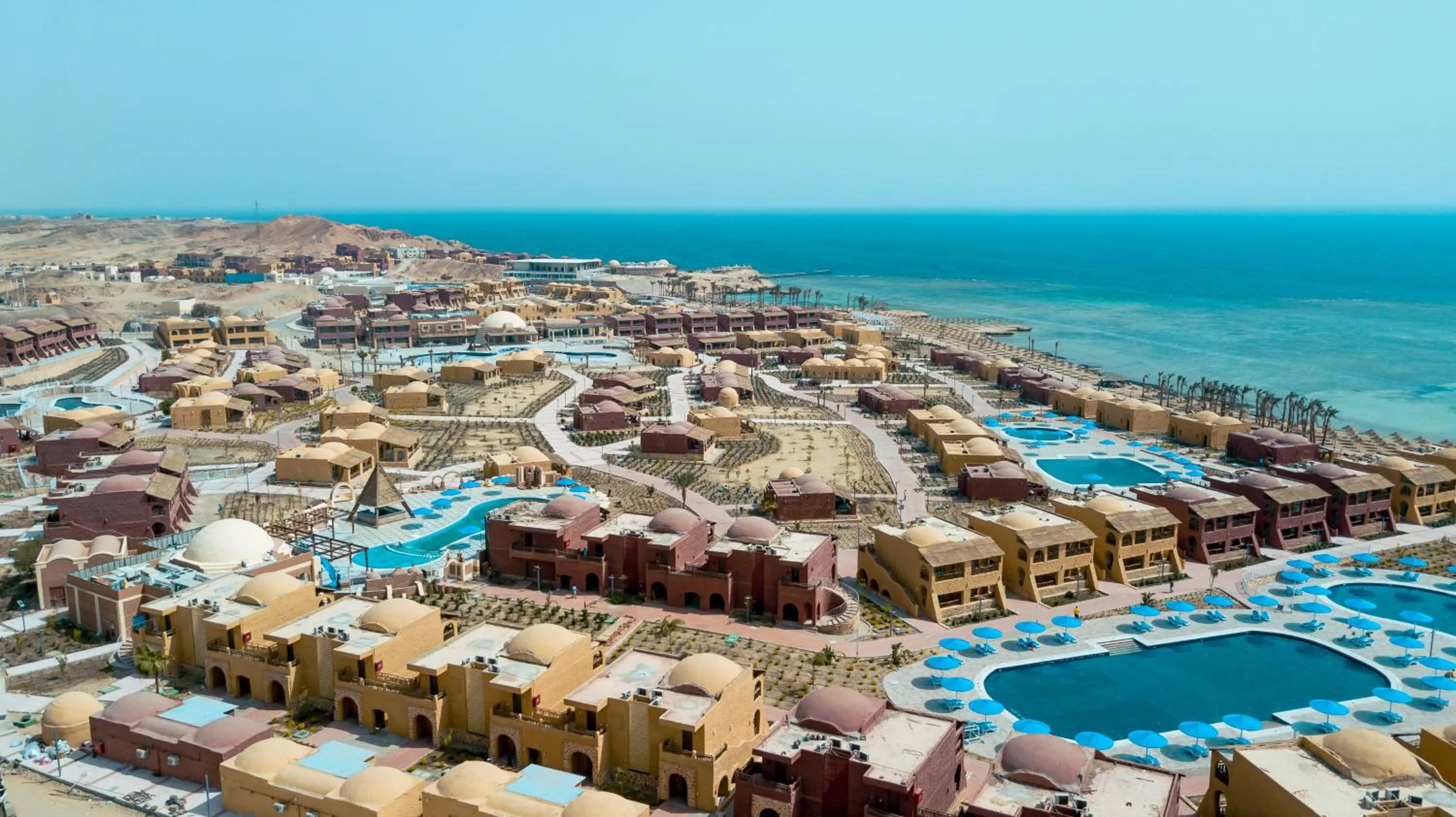 Bird's eye view in Pickalbatros Villaggio Aqua Park - Portofino Marsa Alam
