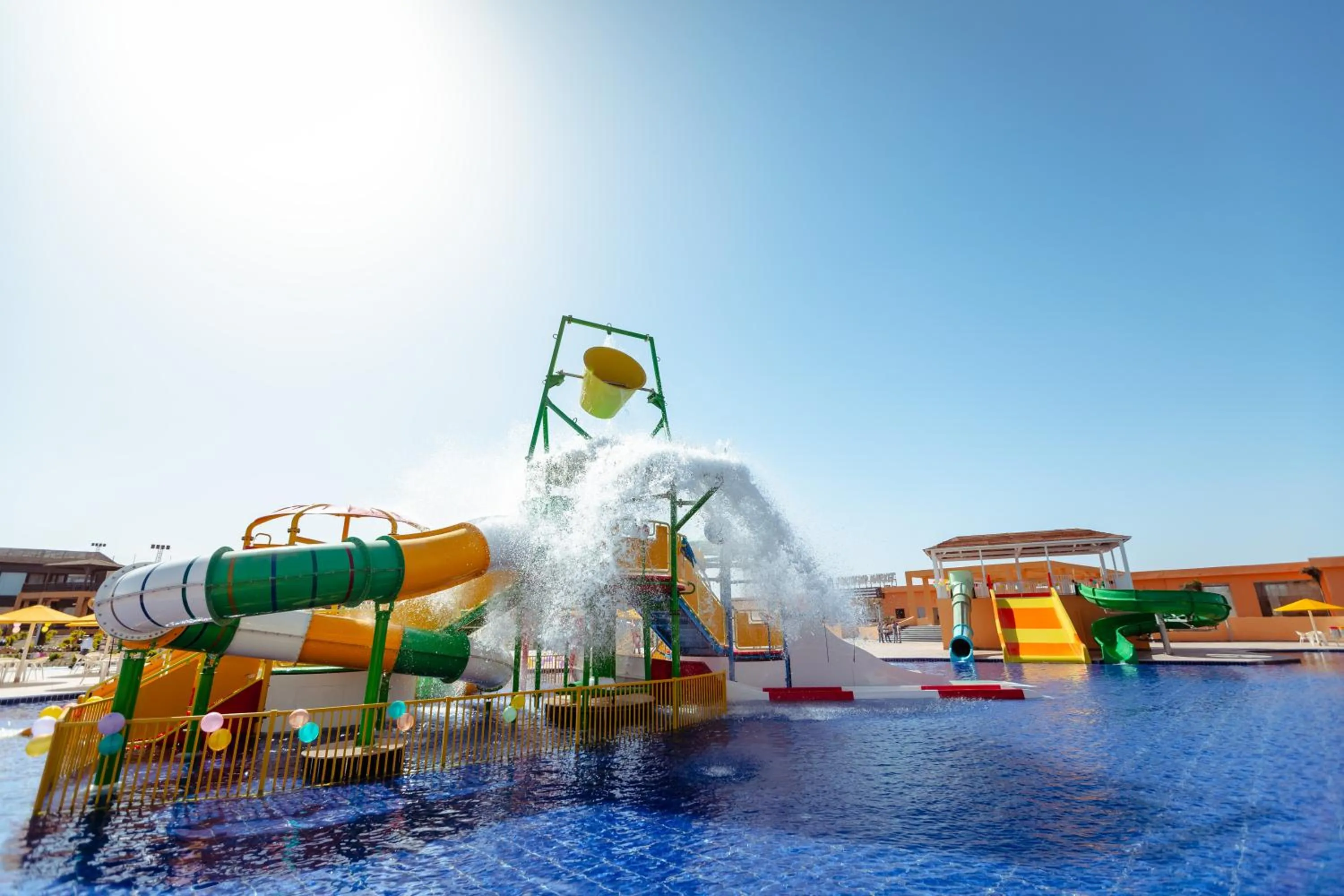 Aqua park in Pickalbatros Villaggio Aqua Park - Portofino Marsa Alam