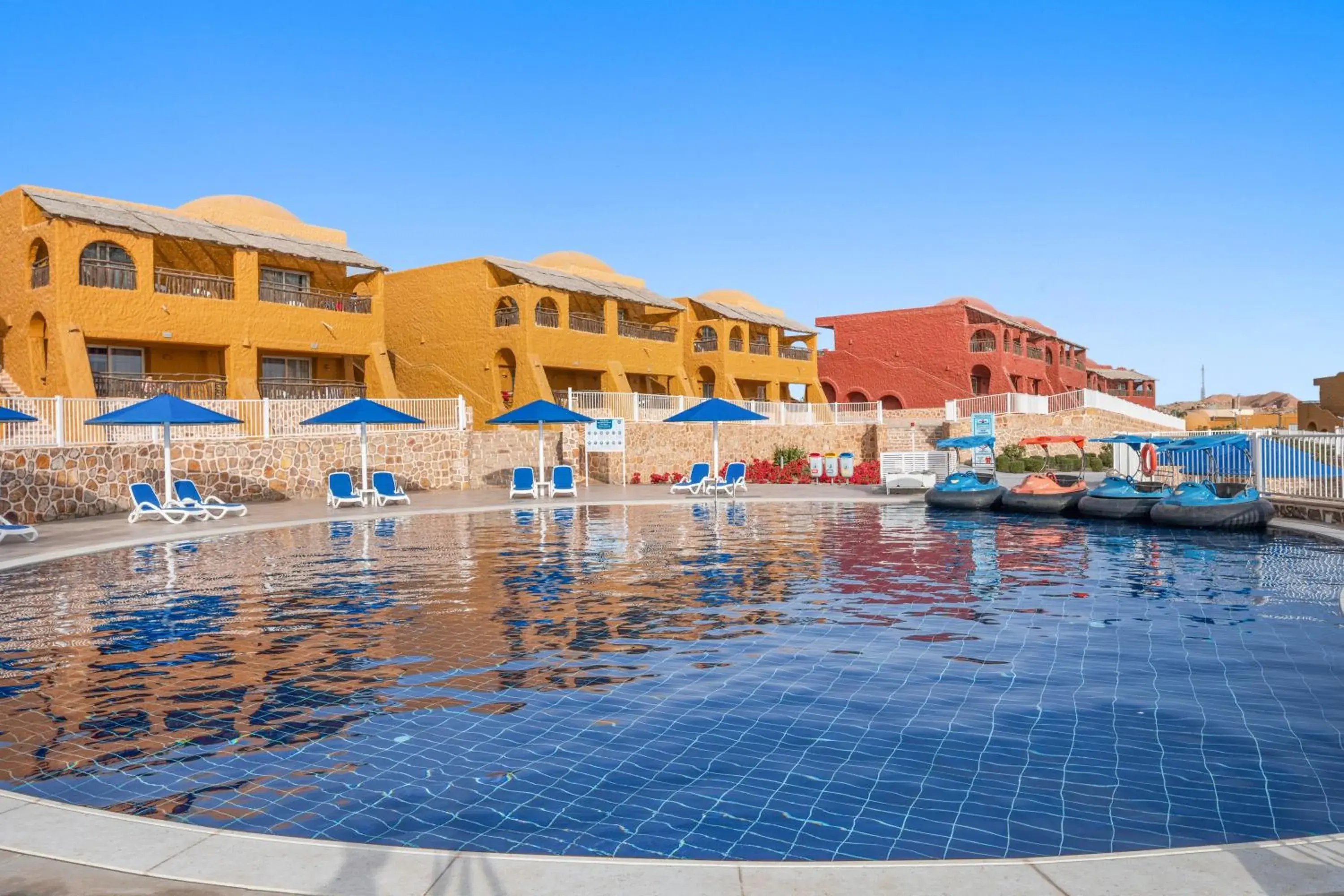 Swimming pool in Pickalbatros Villaggio Aqua Park - Portofino Marsa Alam Swimming pool in Pickalbatros Villaggio Aqua Park - Portofino Marsa Alam