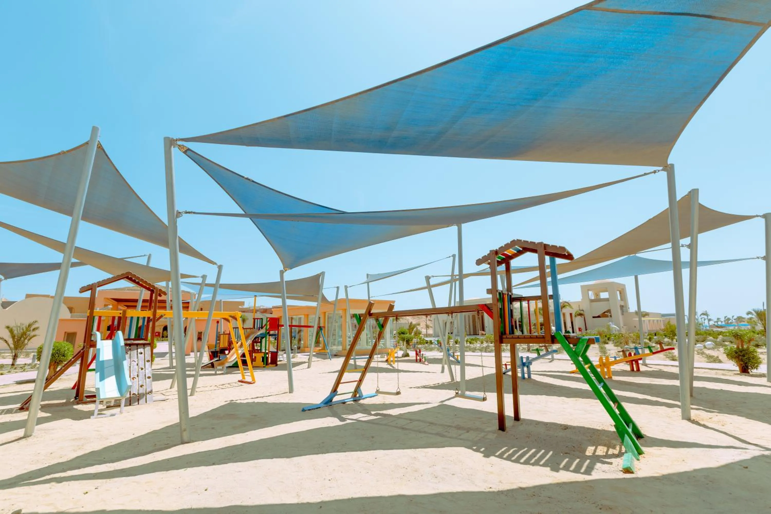 Children play ground in Pickalbatros Villaggio Aqua Park - Portofino Marsa Alam