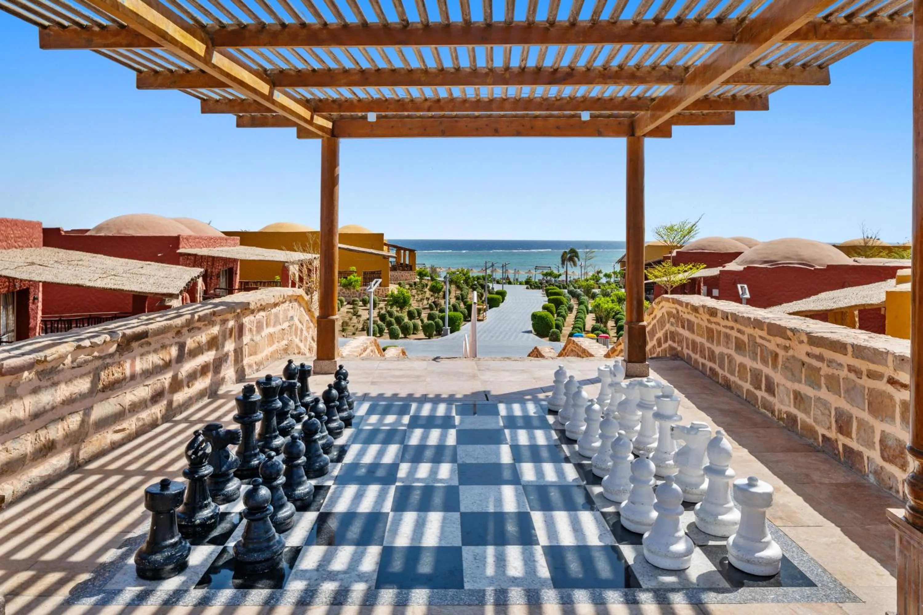 Sea view in Pickalbatros Villaggio Aqua Park - Portofino Marsa Alam