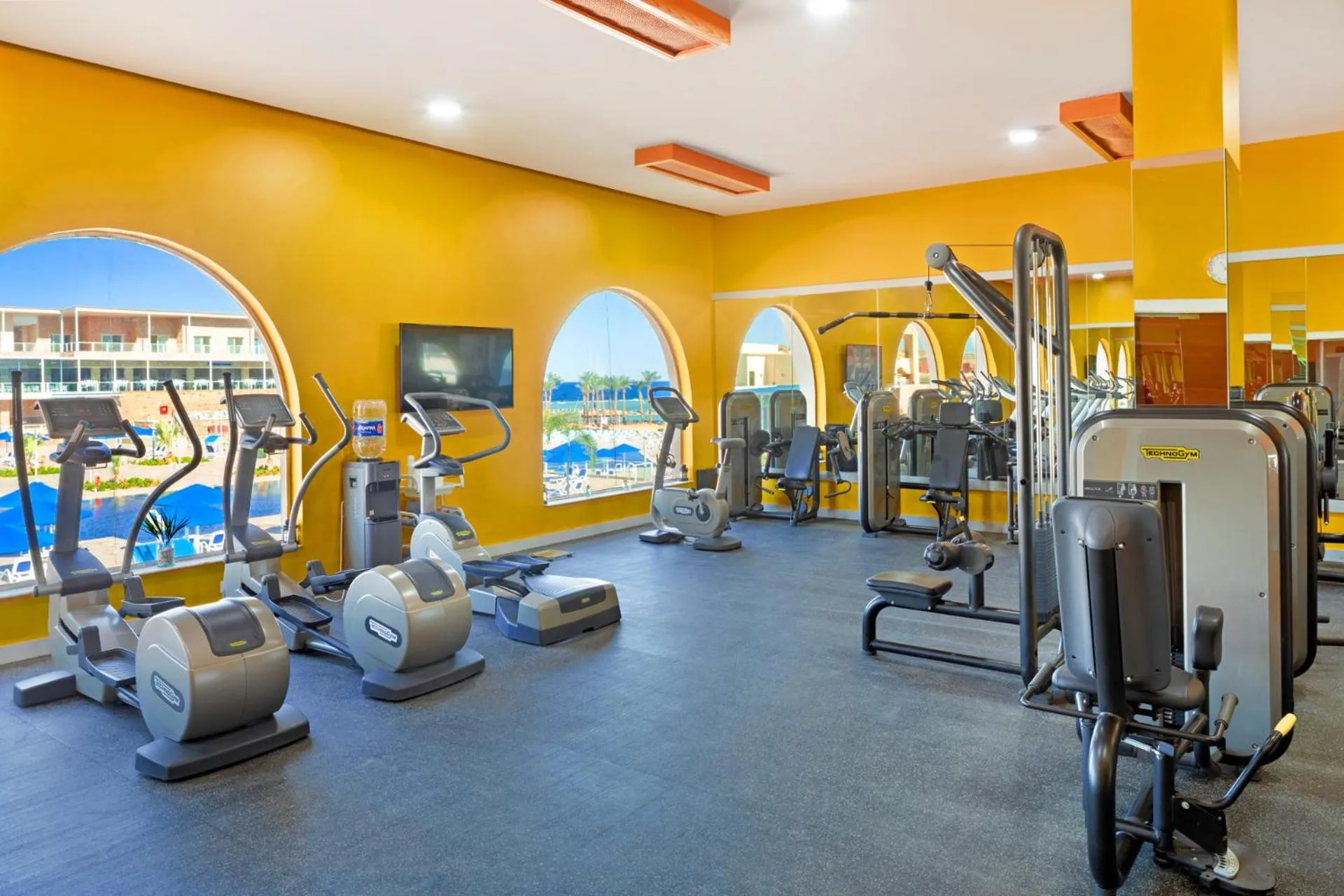 Fitness centre/facilities in Pickalbatros Villaggio Aqua Park - Portofino Marsa Alam