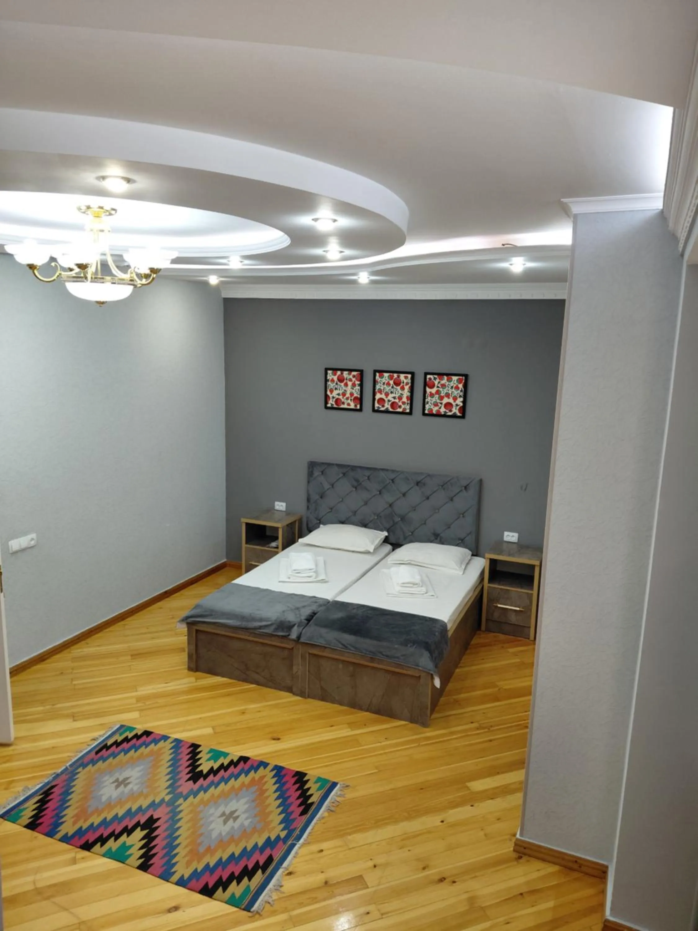 Bed in The Art Hotel