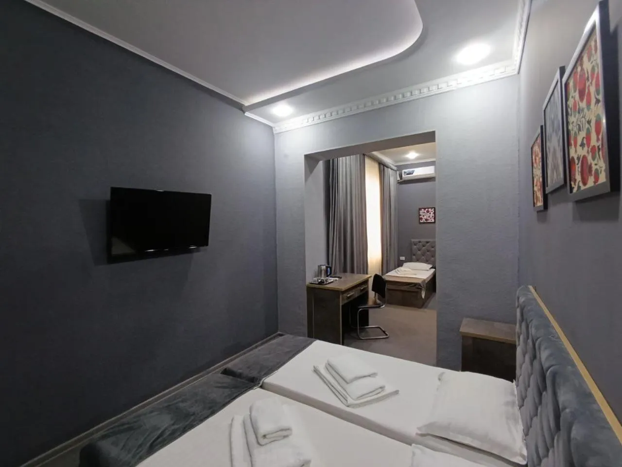 Bed in The Art Hotel