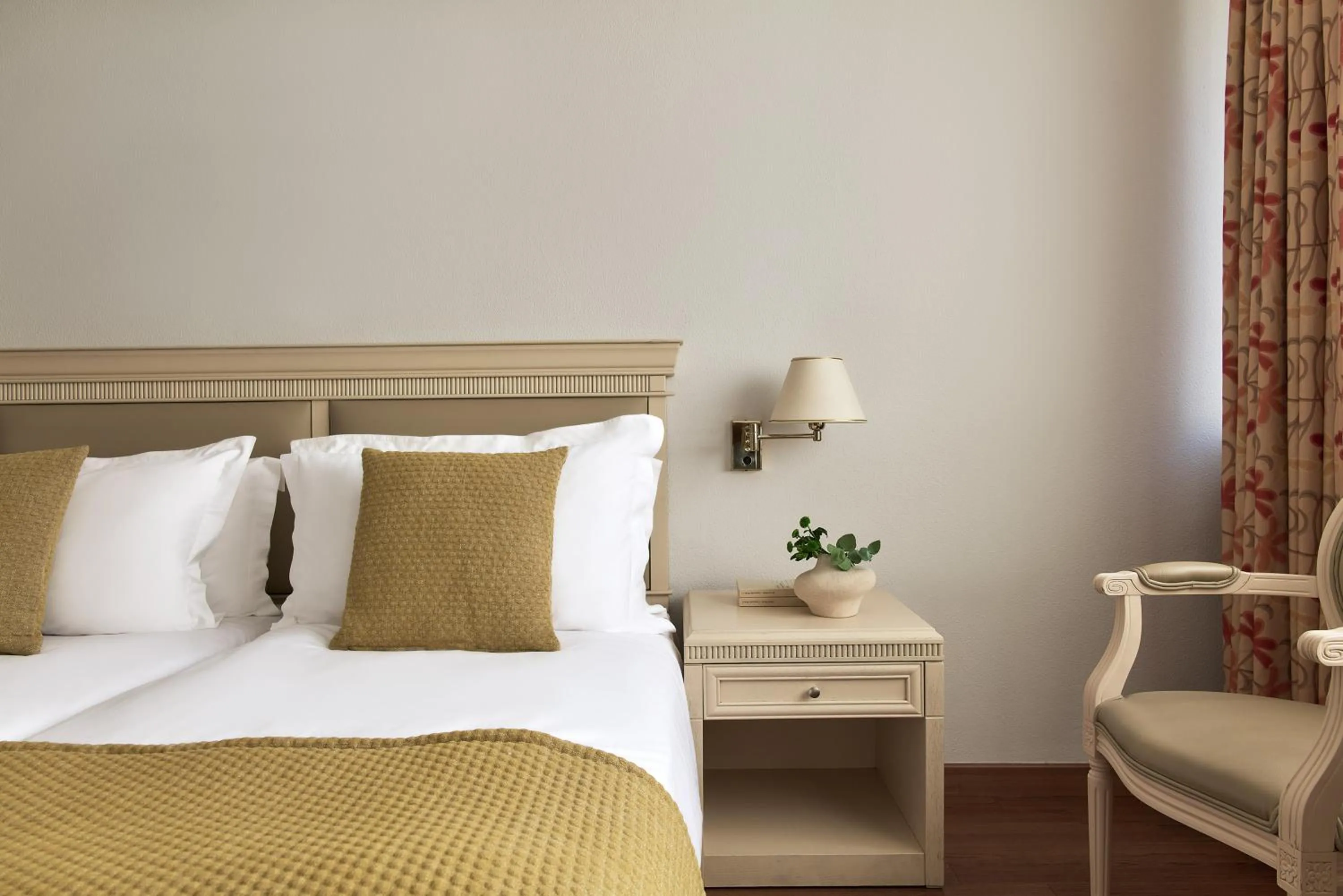 Bed in Titania Hotel