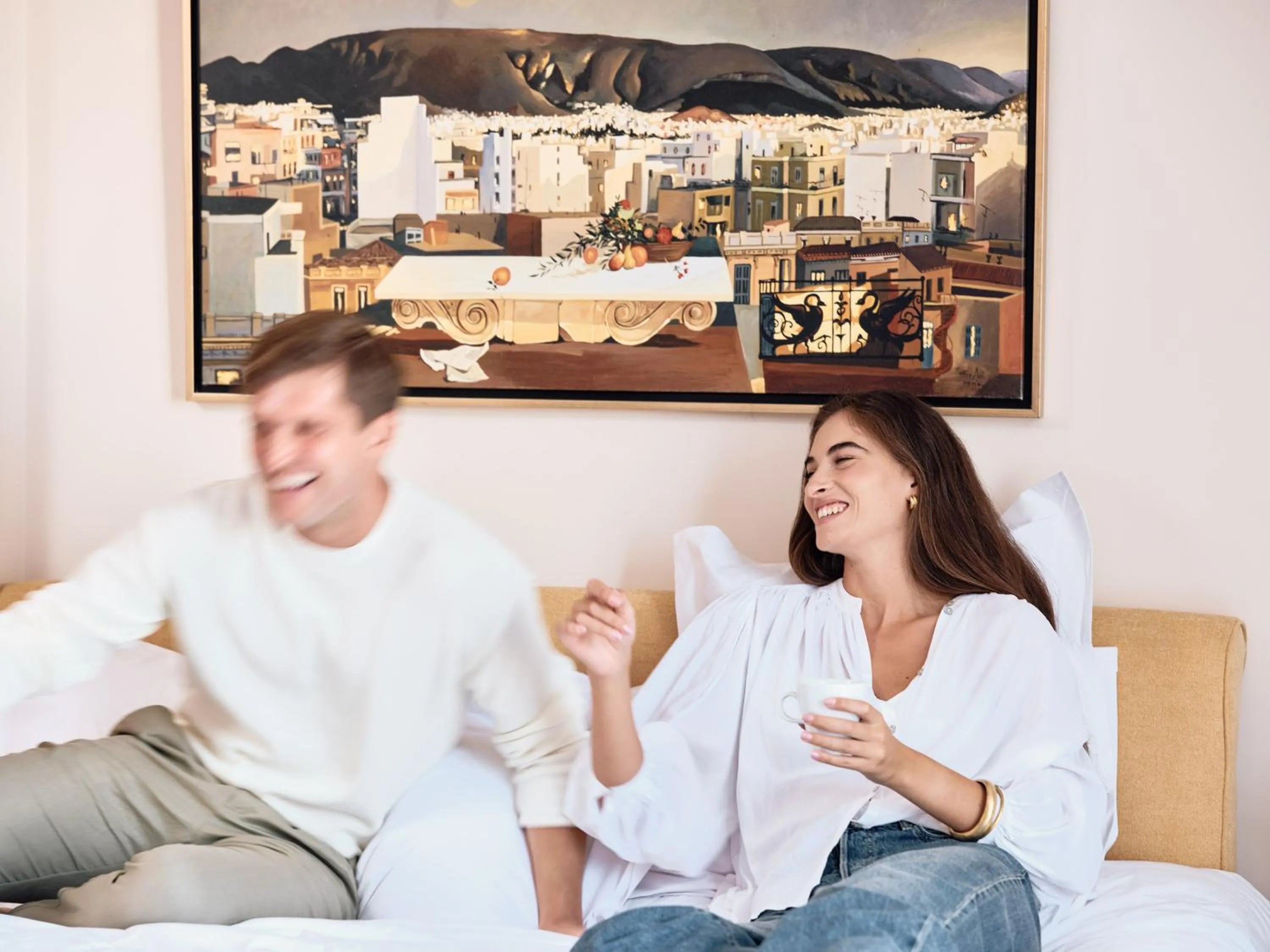 Bedroom in Titania Hotel