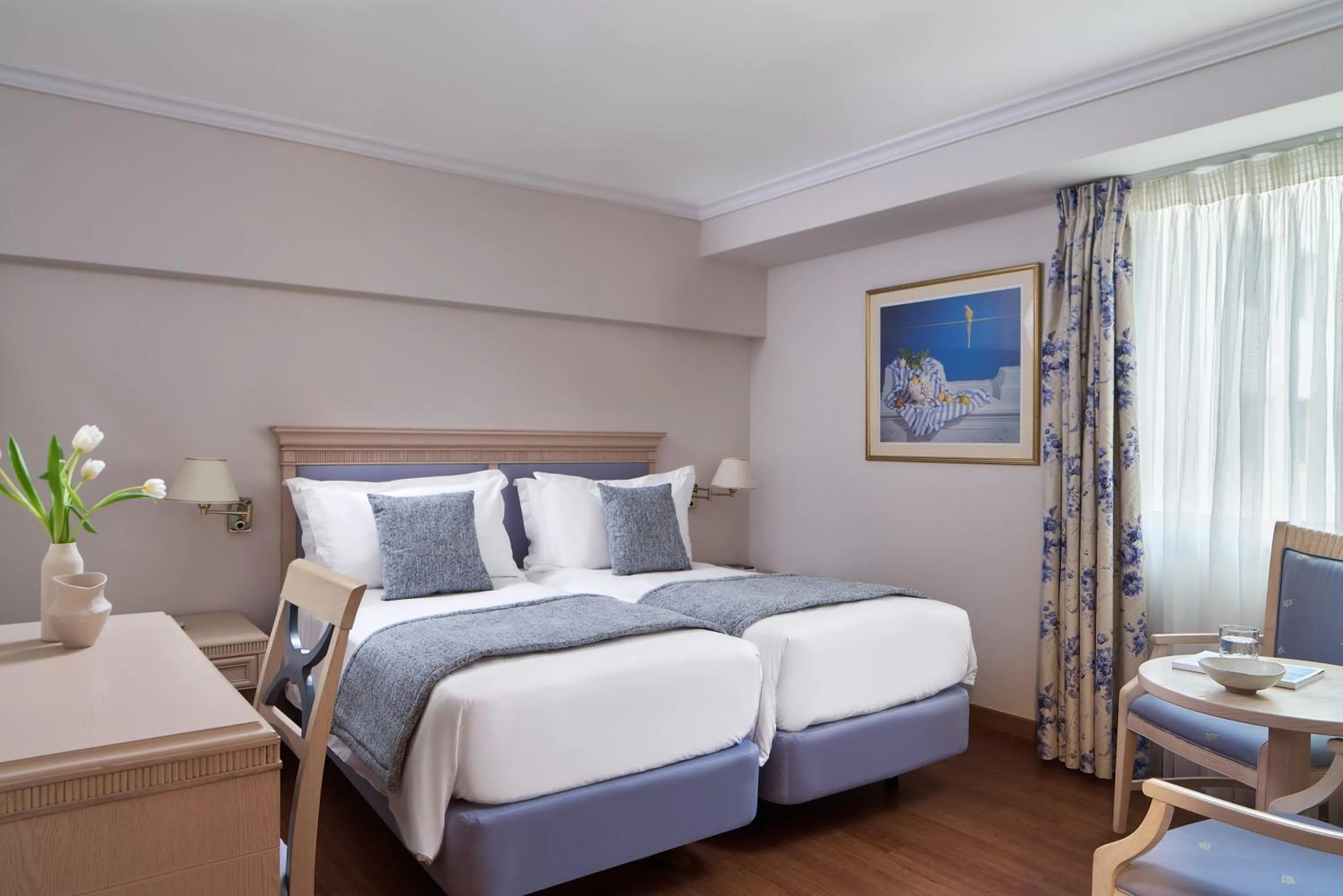 Bed in Titania Hotel