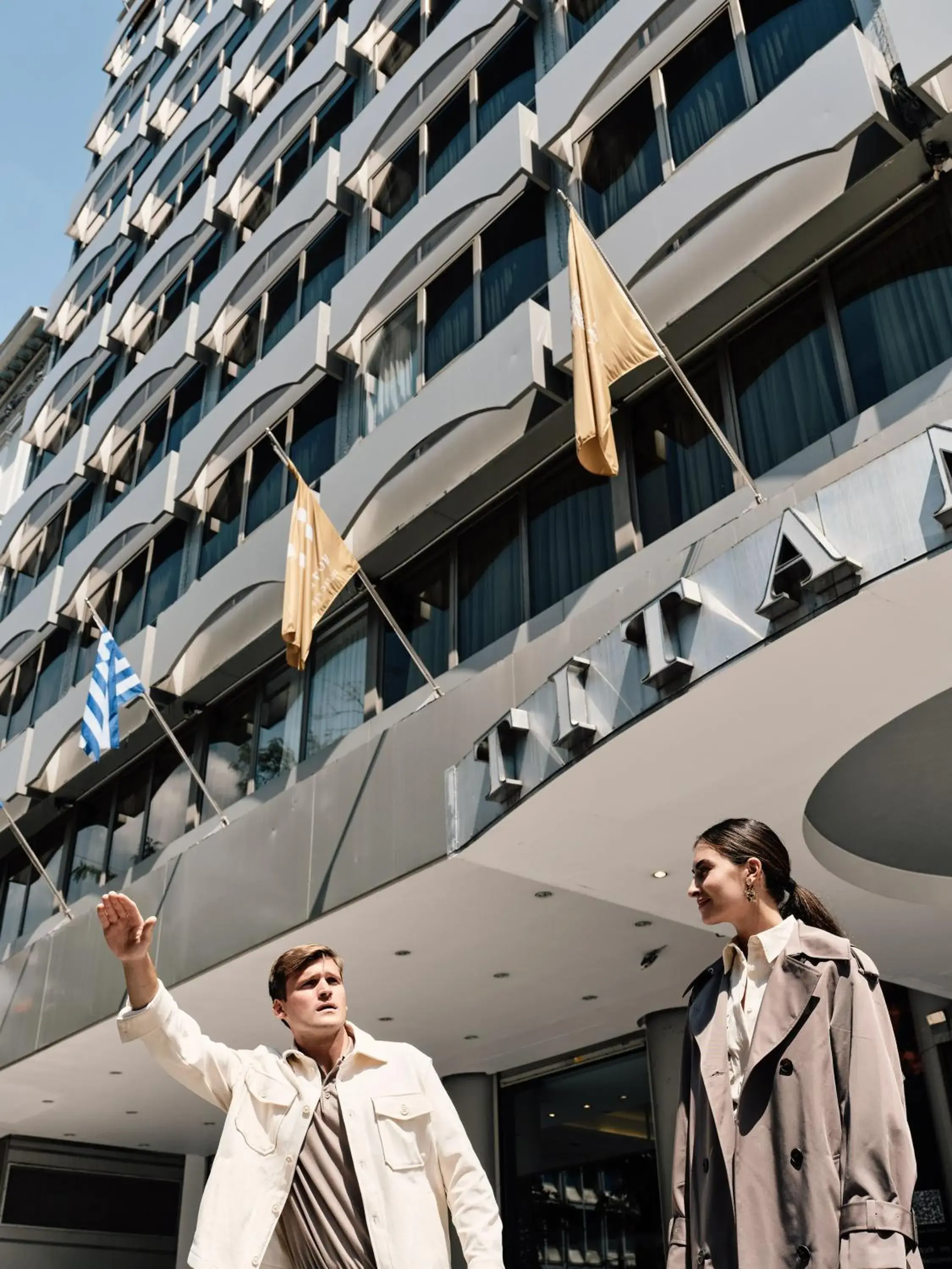 Facade/entrance in Titania Hotel Facade/entrance in Titania Hotel