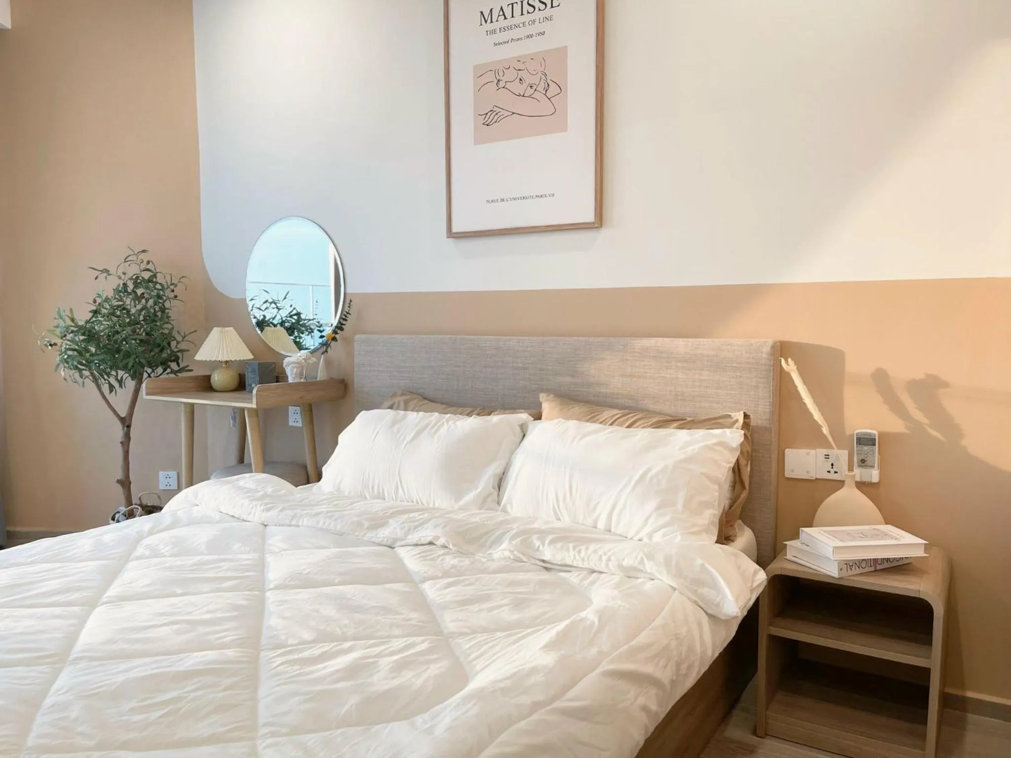 Bed in MeoMeo Homestay - The Sóng Apartment