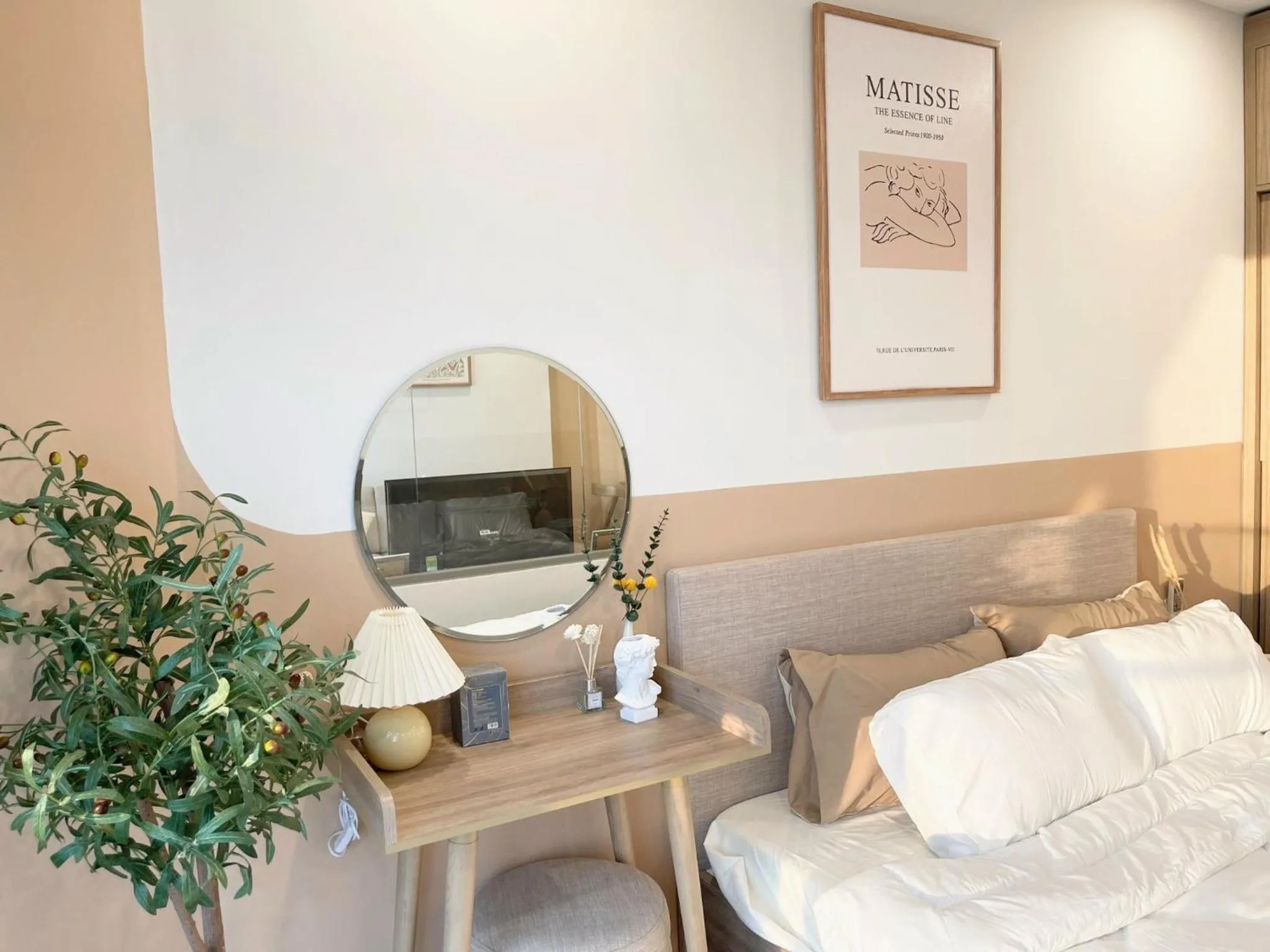 Bed in MeoMeo Homestay - The Sóng Apartment