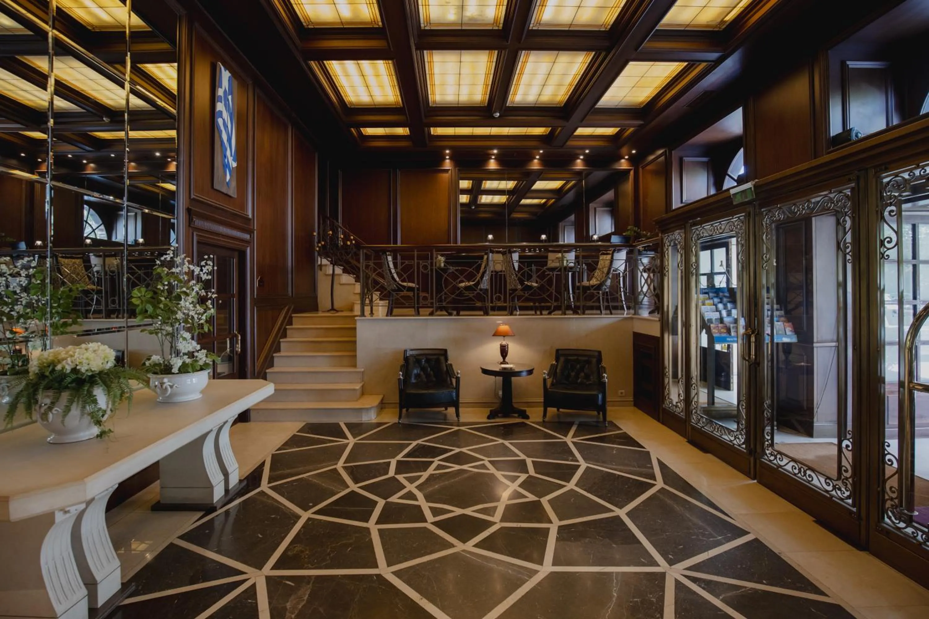 Lobby or reception in Hera Hotel