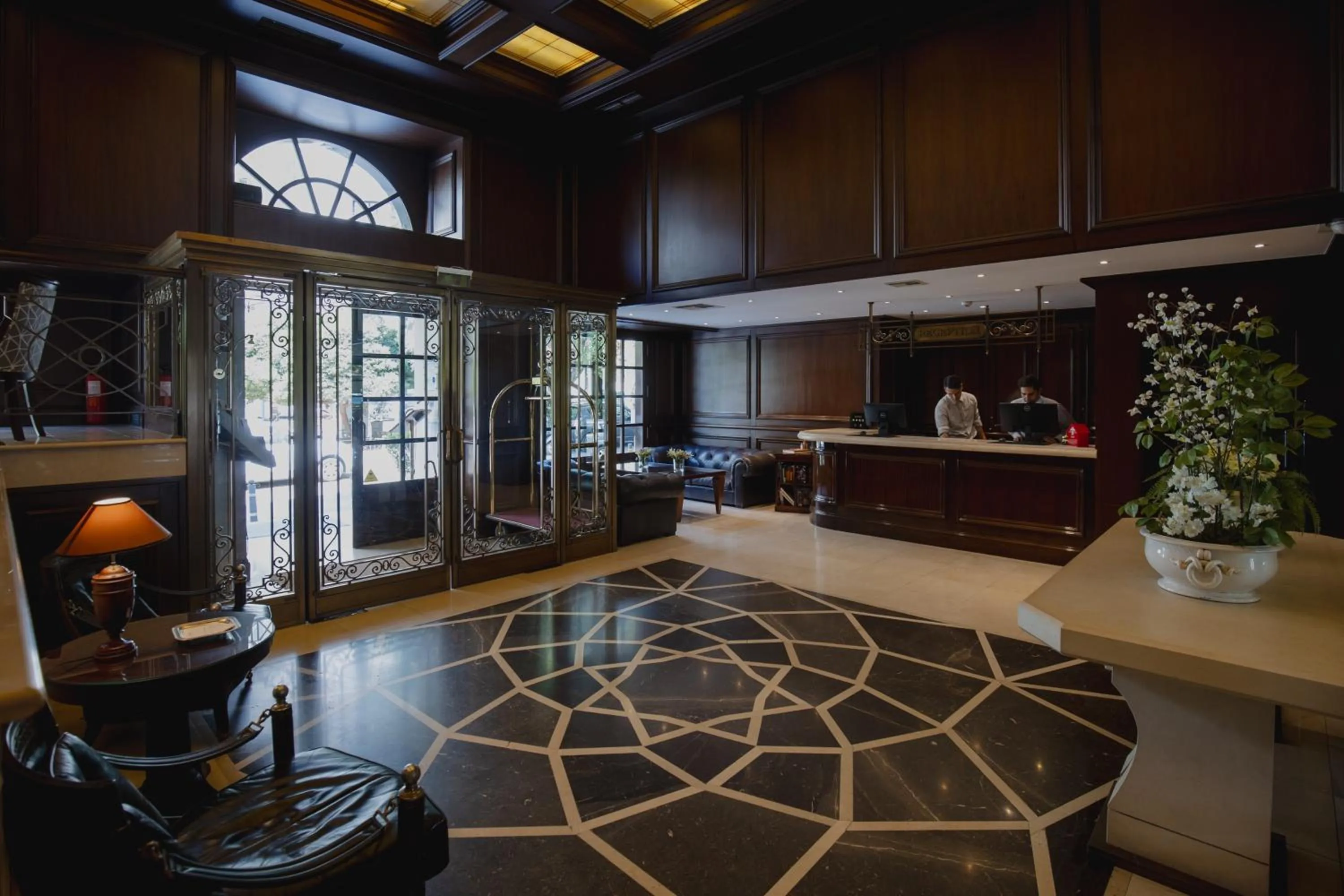 Lobby or reception in Hera Hotel