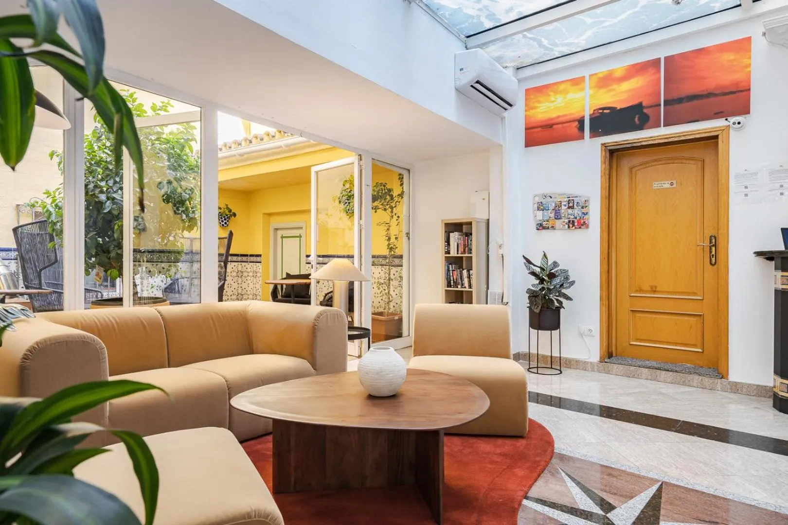 Lobby or reception in Hotel Agur