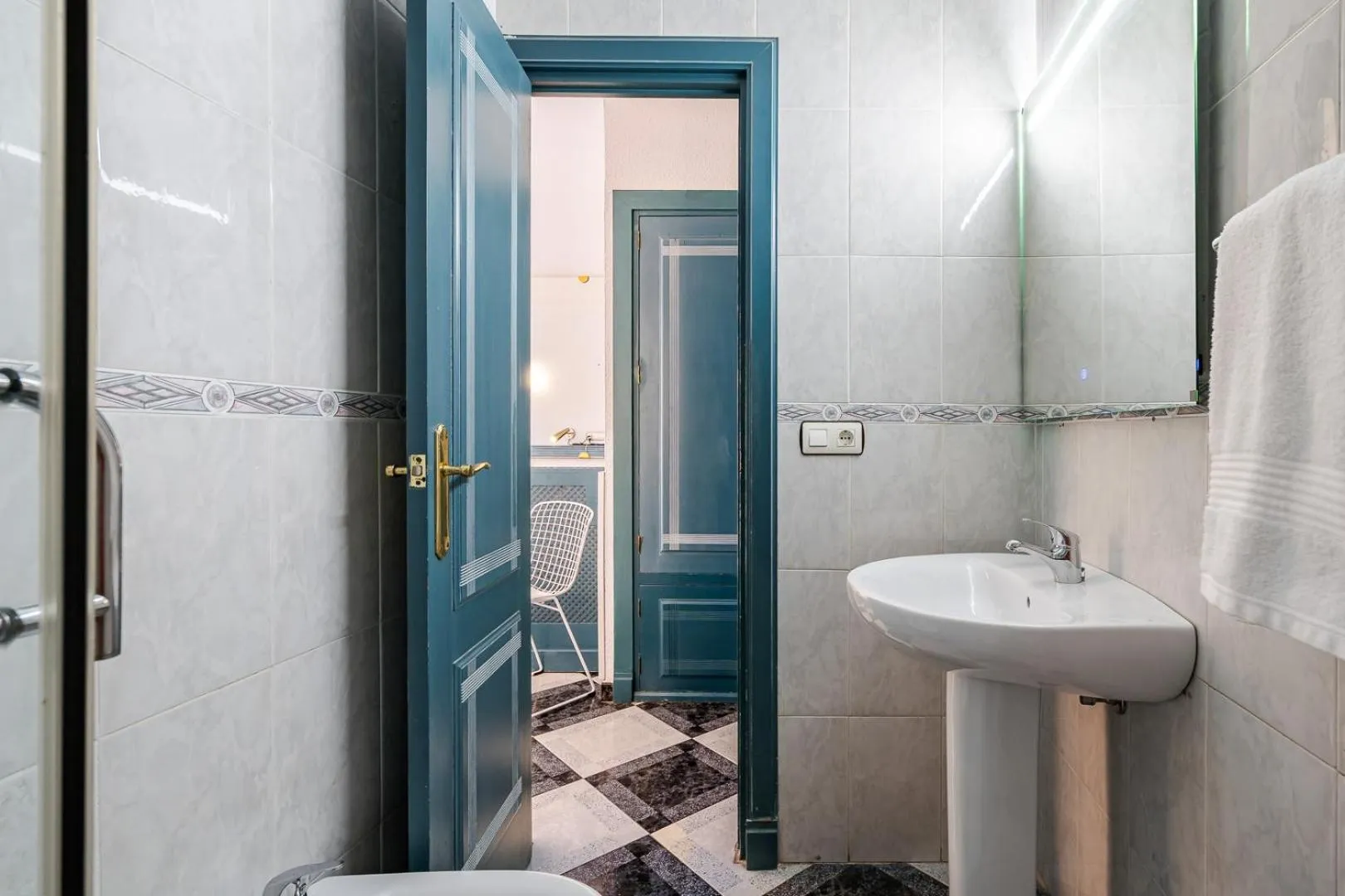 Bathroom in Hotel Agur