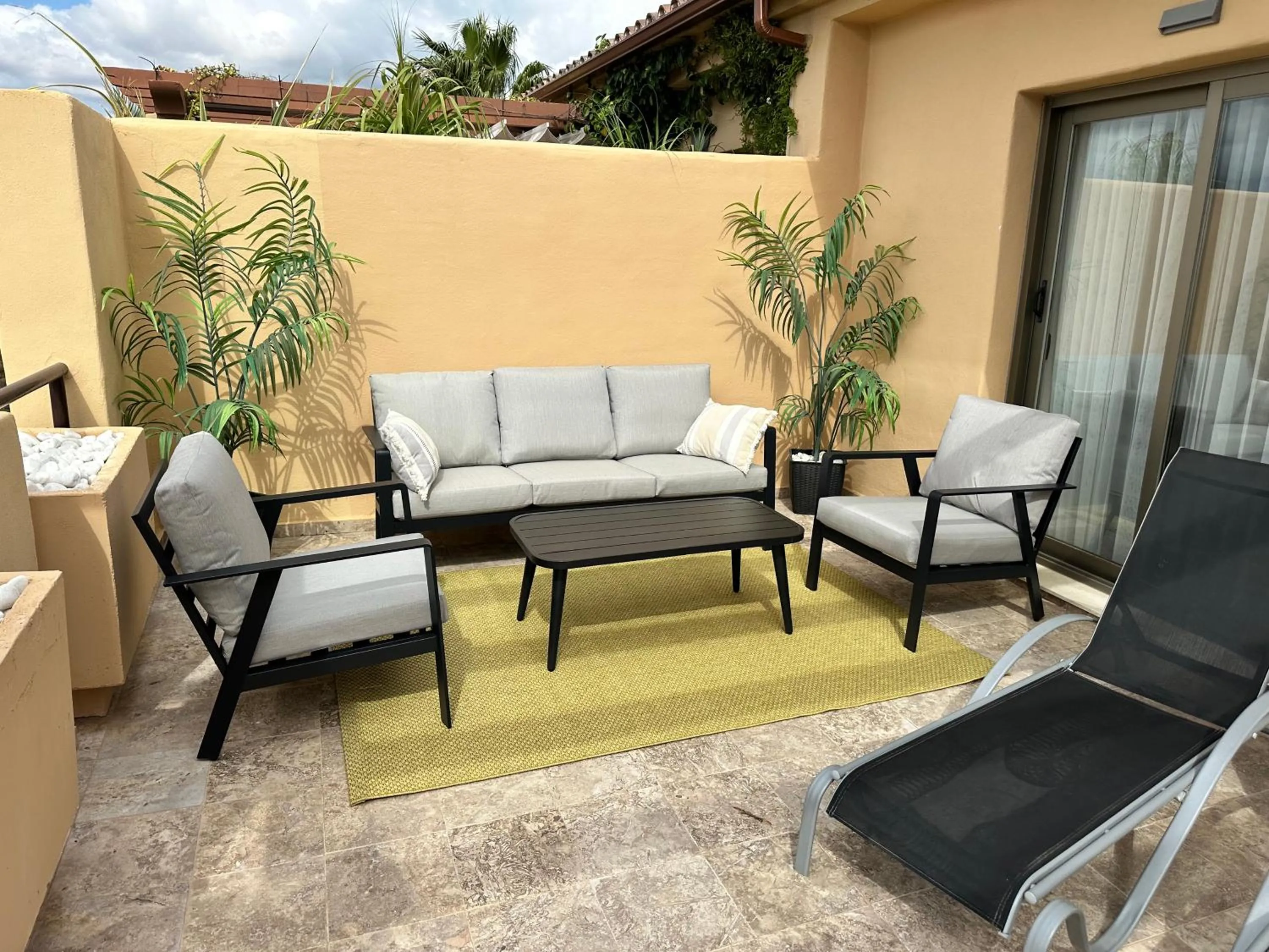 Balcony/Terrace in Quartiers Marbella Golden Penthouse