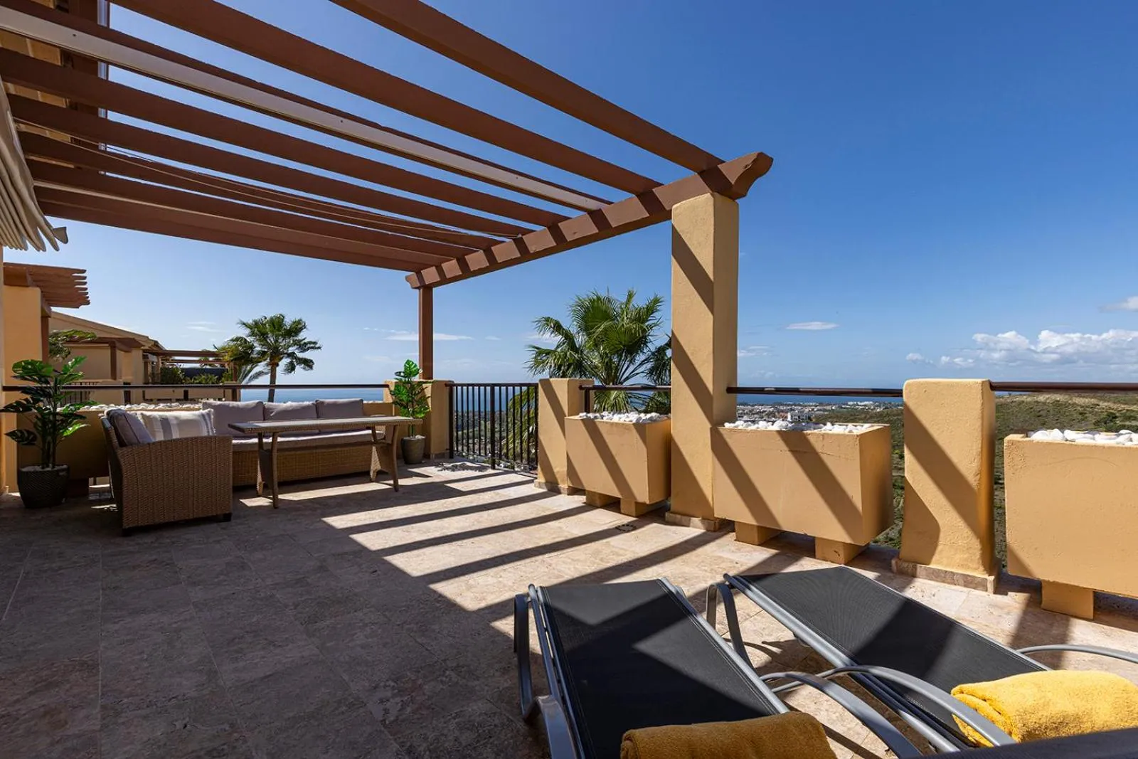 Balcony/Terrace in Quartiers Marbella Golden Penthouse