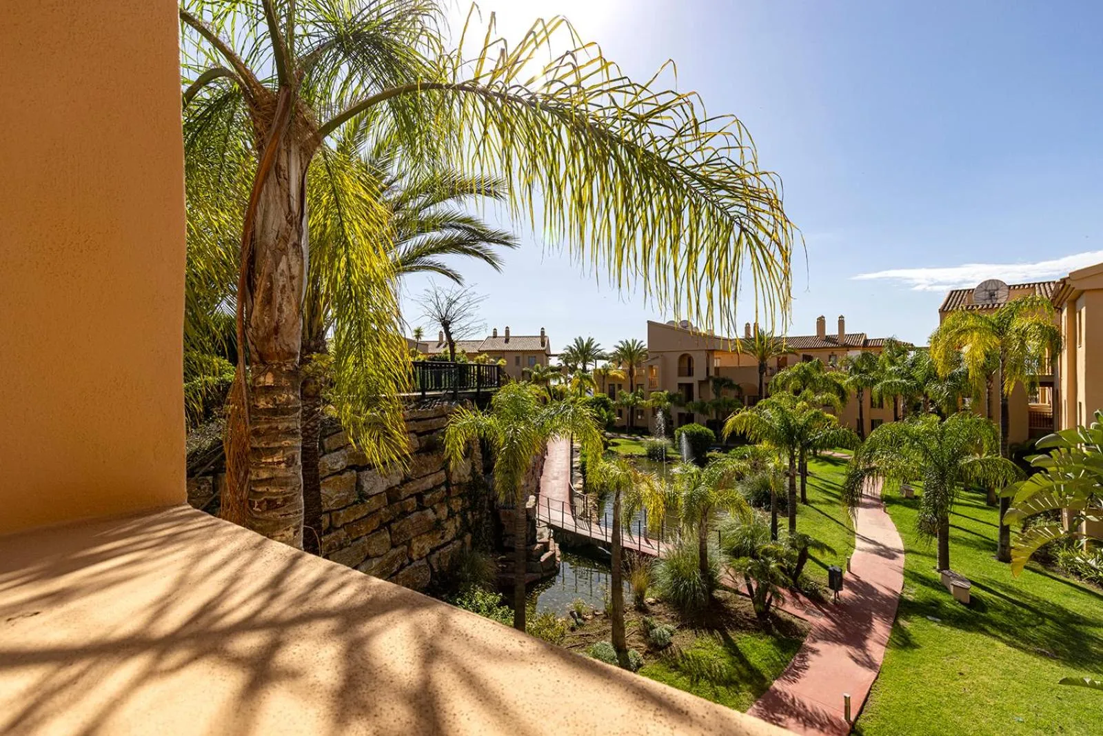 Garden view in Quartiers Marbella Golden Penthouse