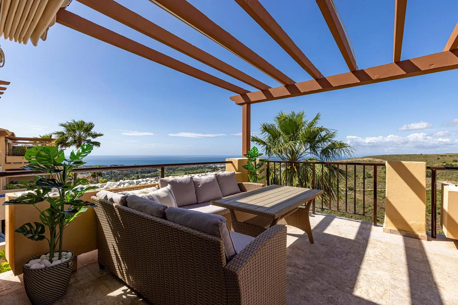 Balcony/Terrace in Quartiers Marbella Golden Penthouse