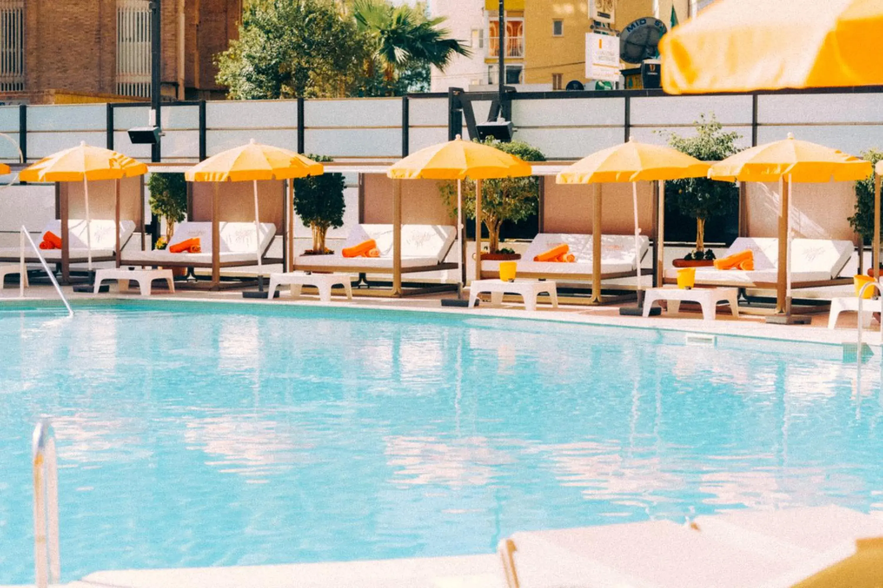 Pool view in Marina Resort Benidorm - The Original Benidorm Vibe Pool view in Marina Resort Benidorm - The Original Benidorm Vibe