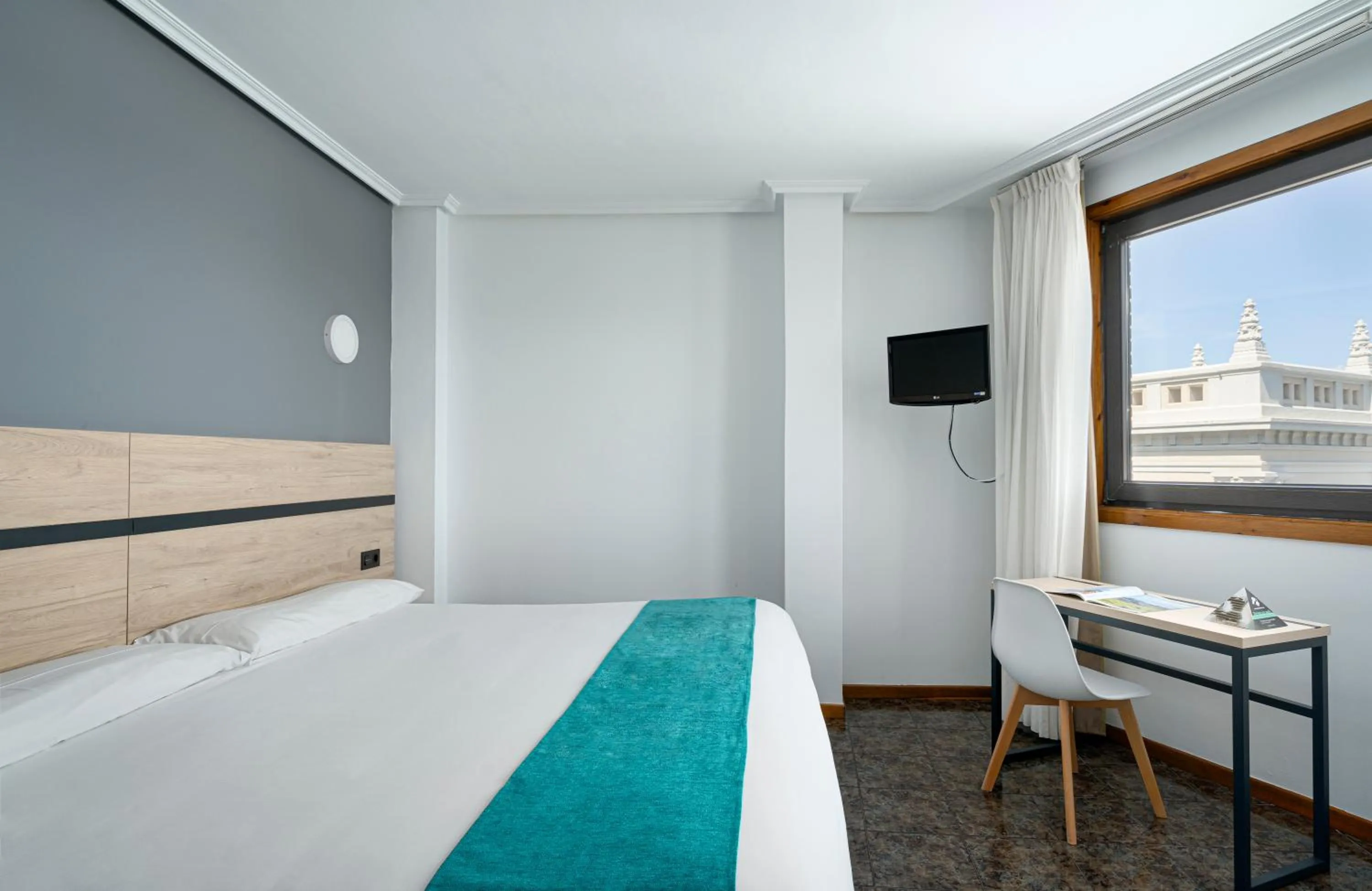 Bed in Hotel Alda Pasaje