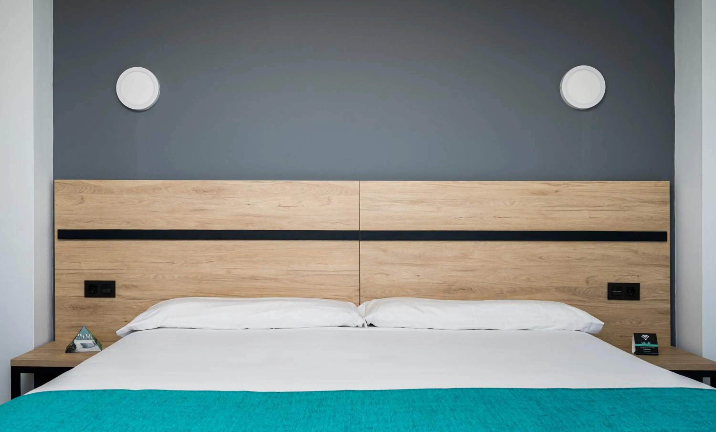 Bed in Hotel Alda Pasaje