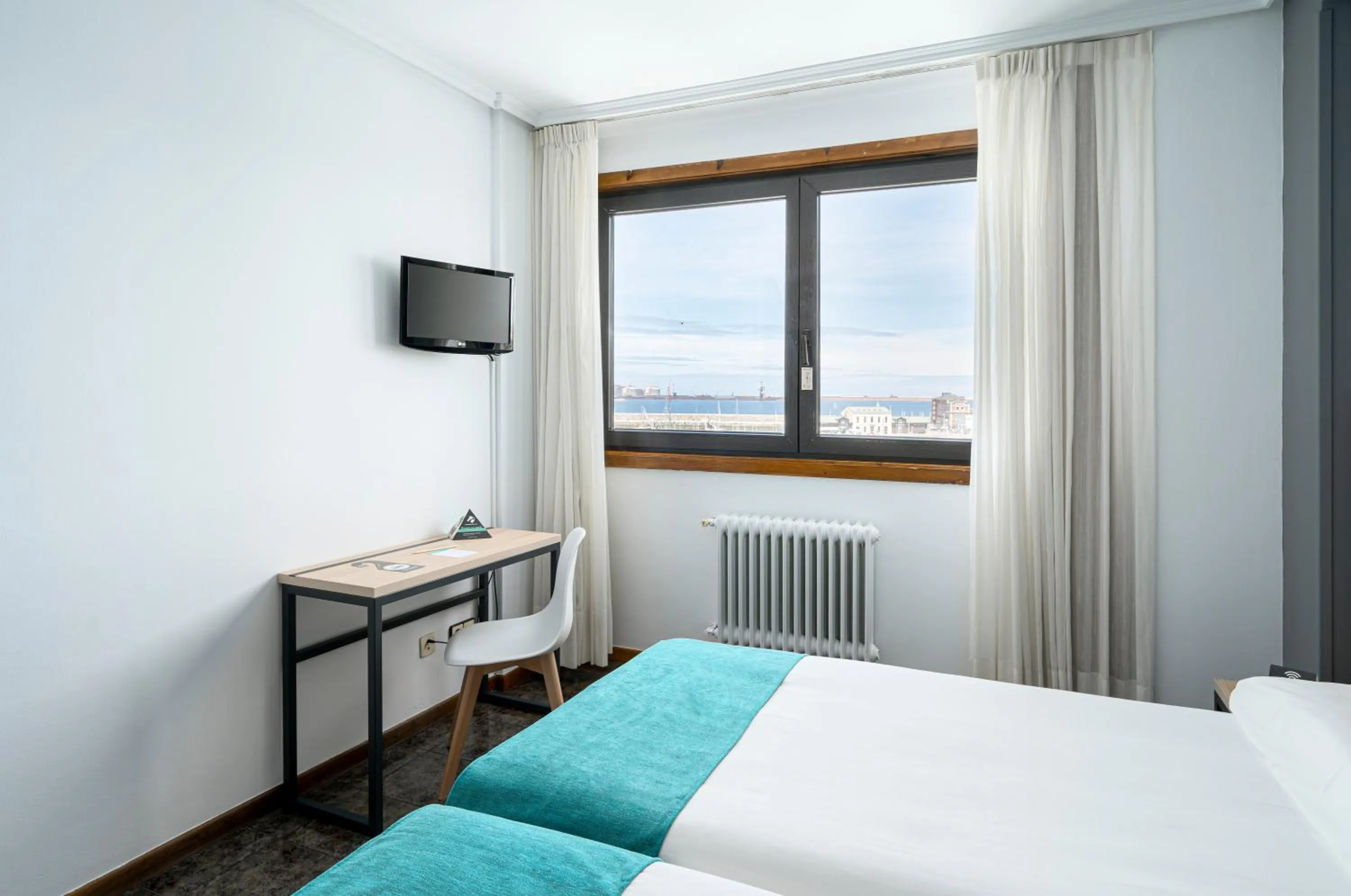 Bed in Hotel Alda Pasaje