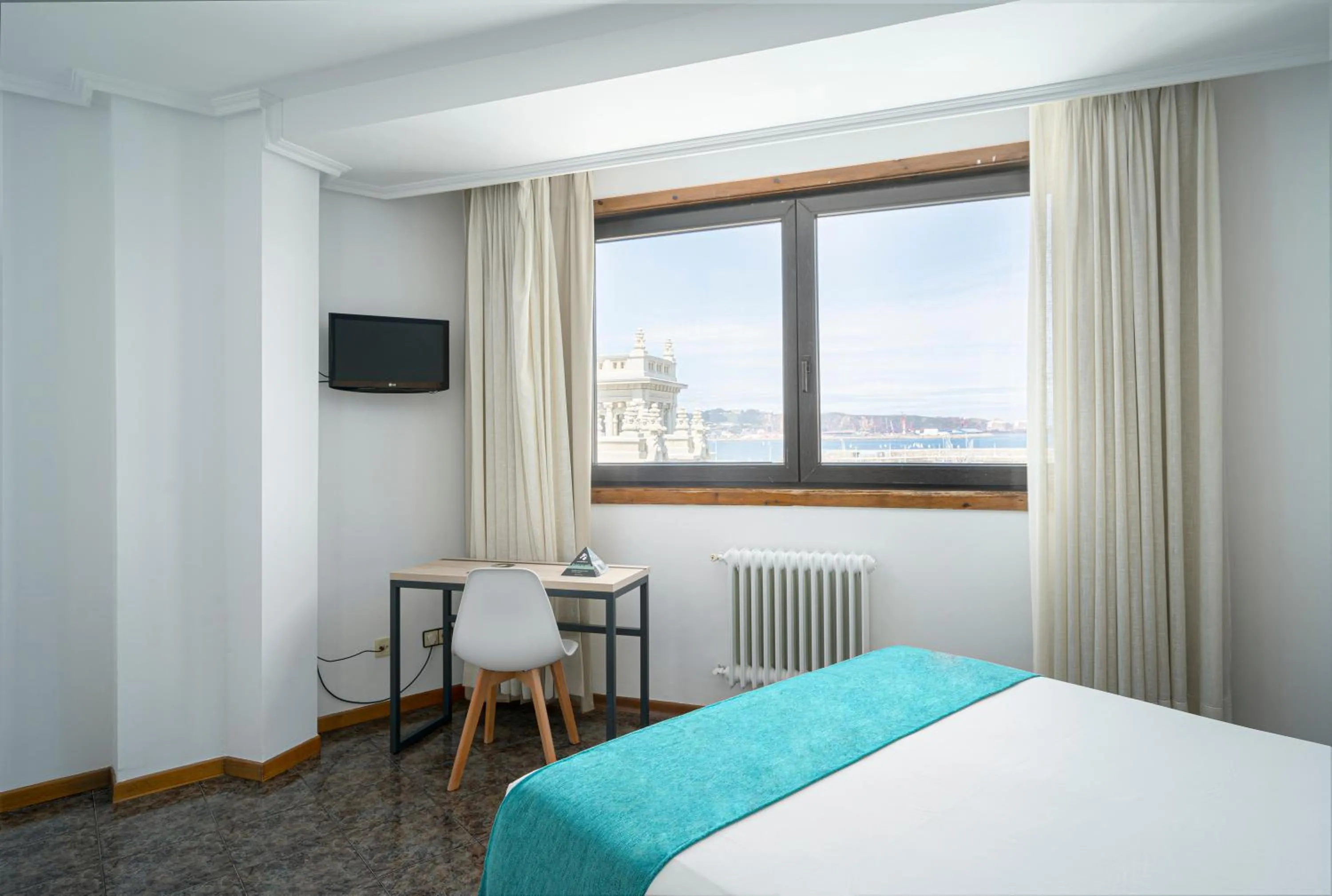 Bed in Hotel Alda Pasaje