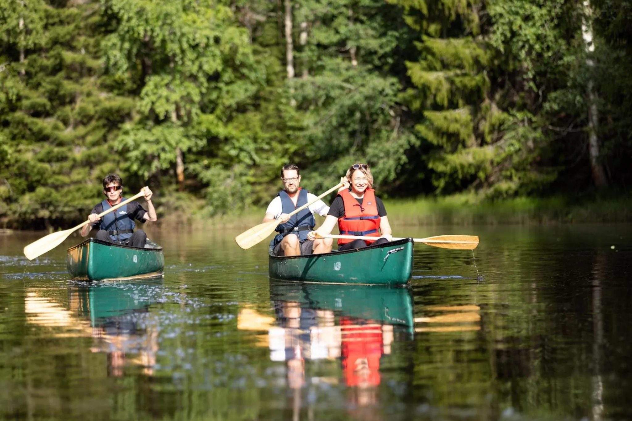 Canoeing in Sandy Kelt - Irish House Apartments