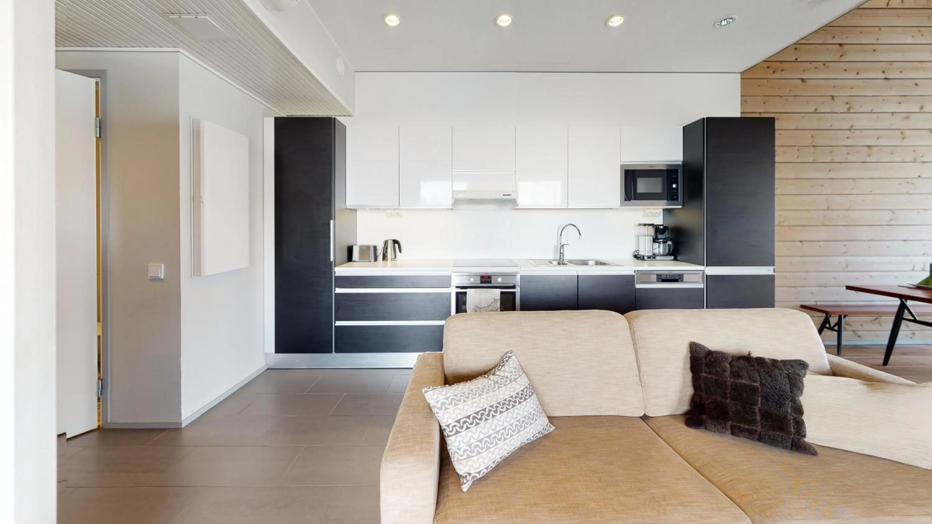 Kitchen or kitchenette in Sandy Kelt - Irish House Apartments