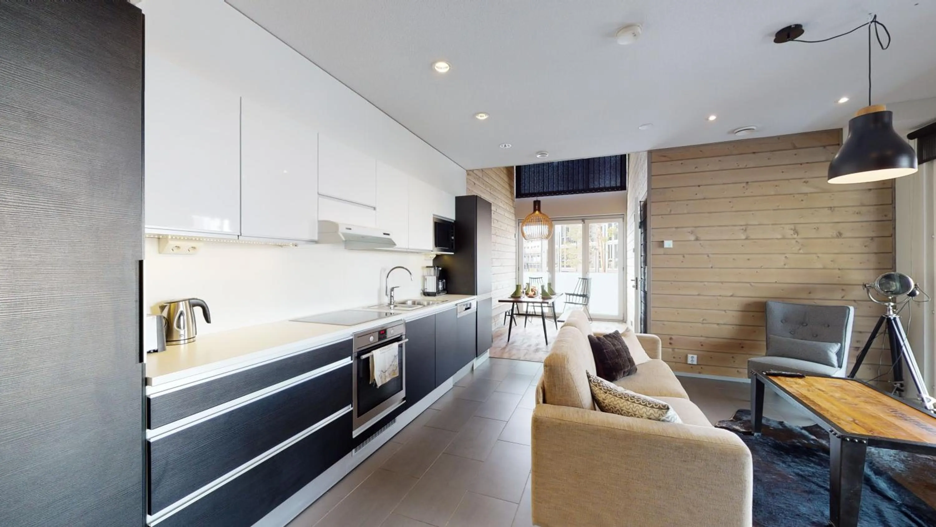 Kitchen or kitchenette in Sandy Kelt - Irish House Apartments