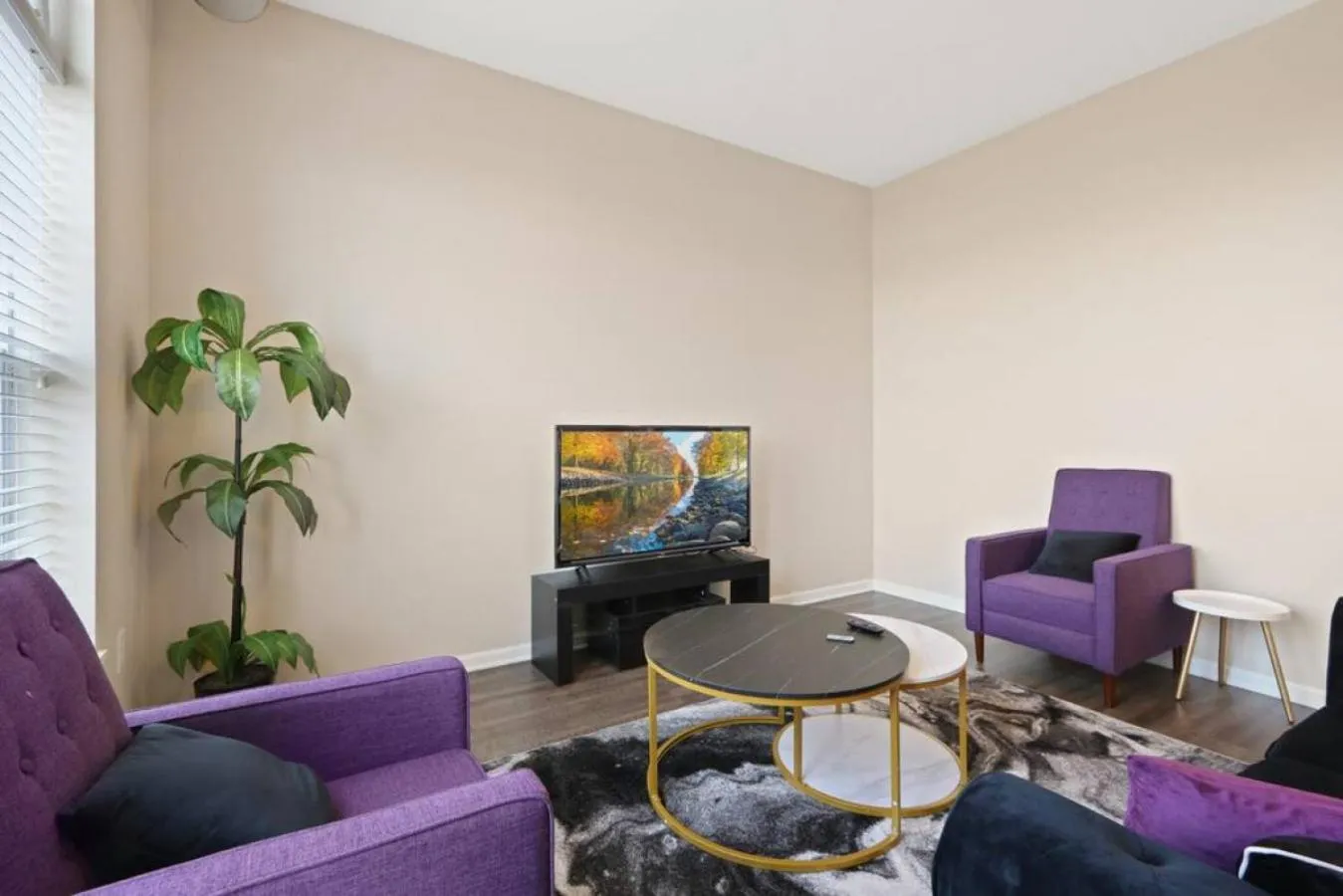 Communal lounge/ TV room in Private Bed Downtown INDY - Shared