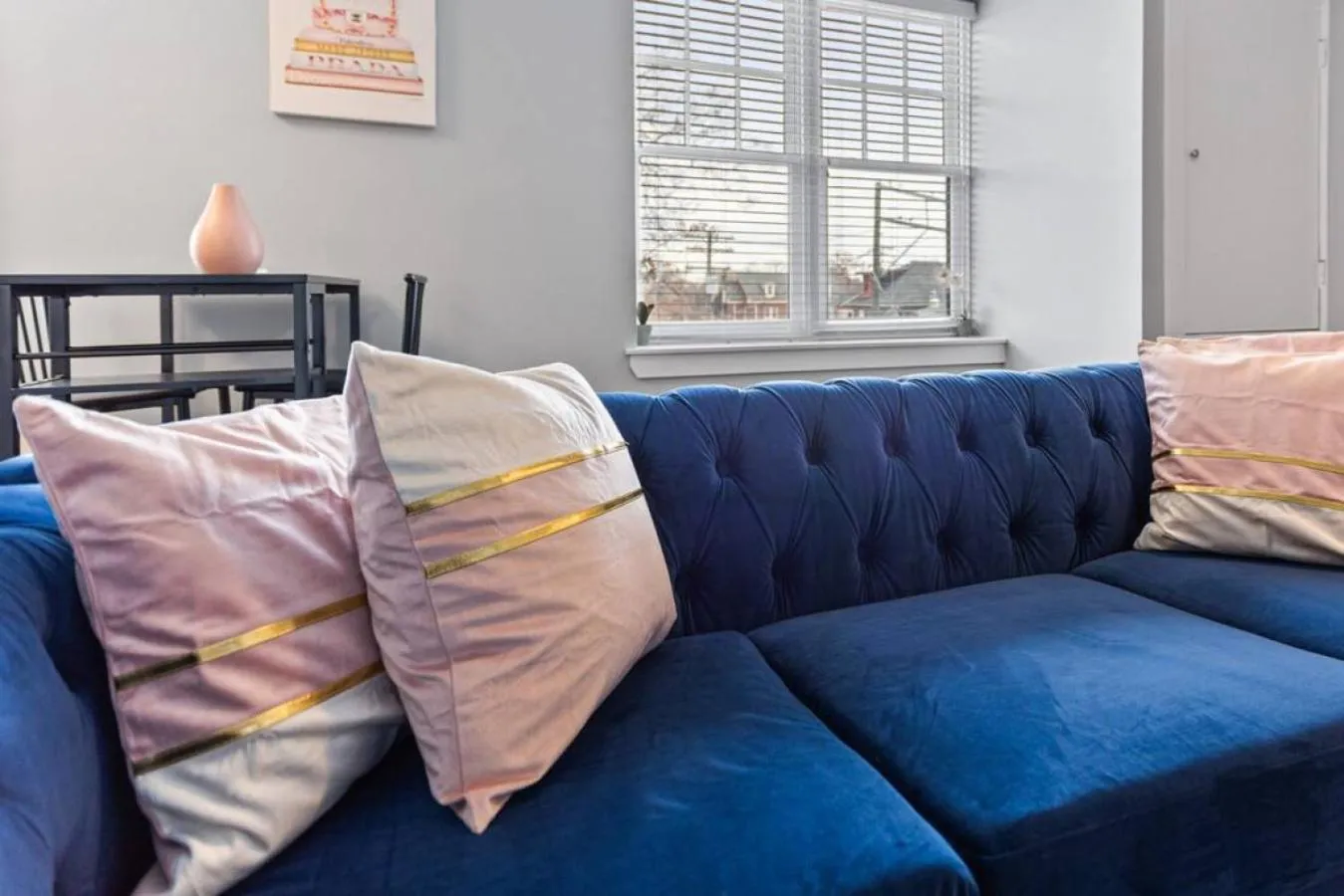 Seating area in Your Cozy One Bedroom Midtown