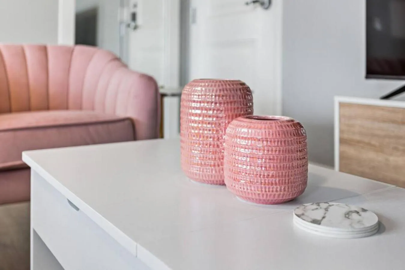 Seating area in Your Cozy One Bedroom Midtown