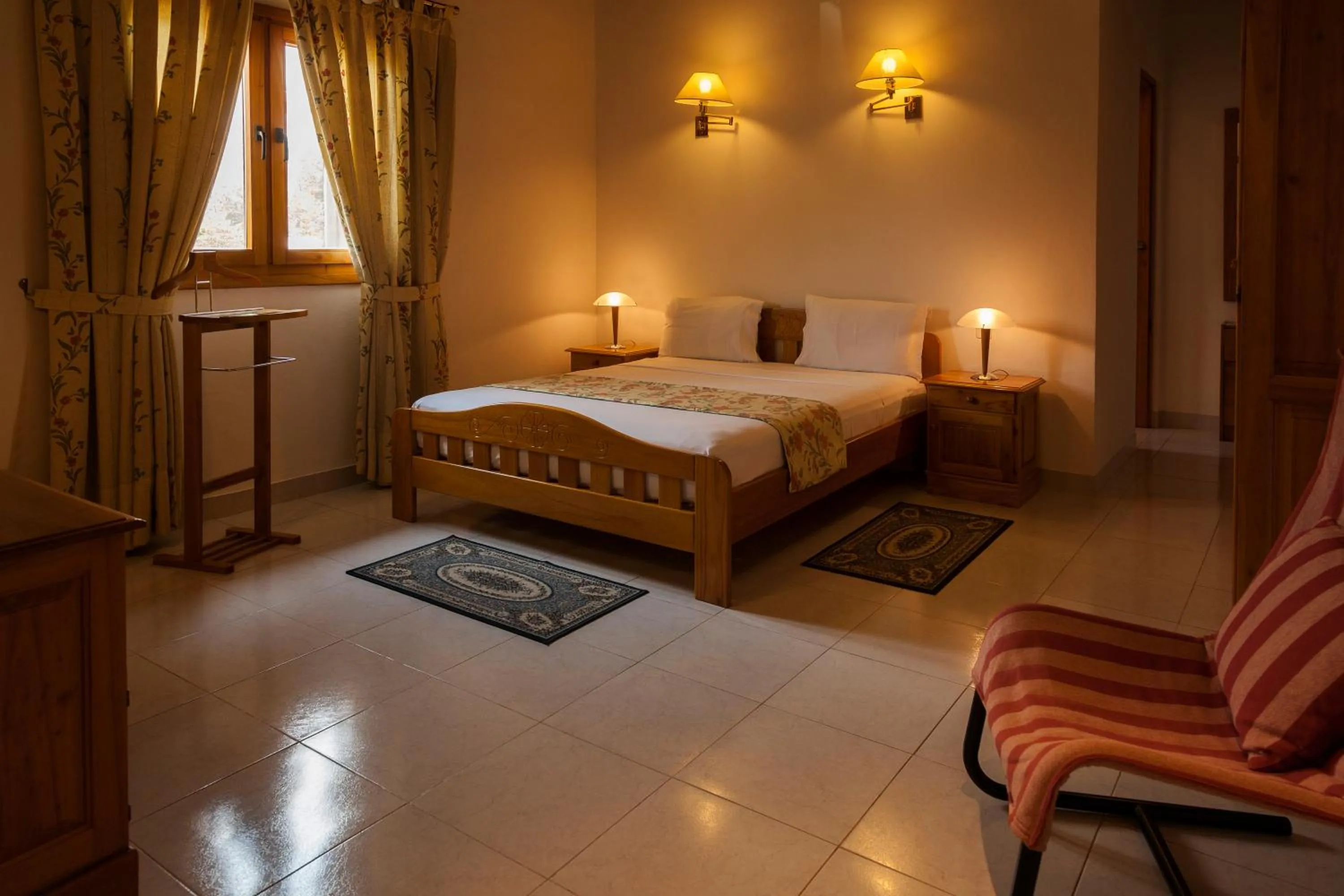 Bed in Hotel Westfalenhaus