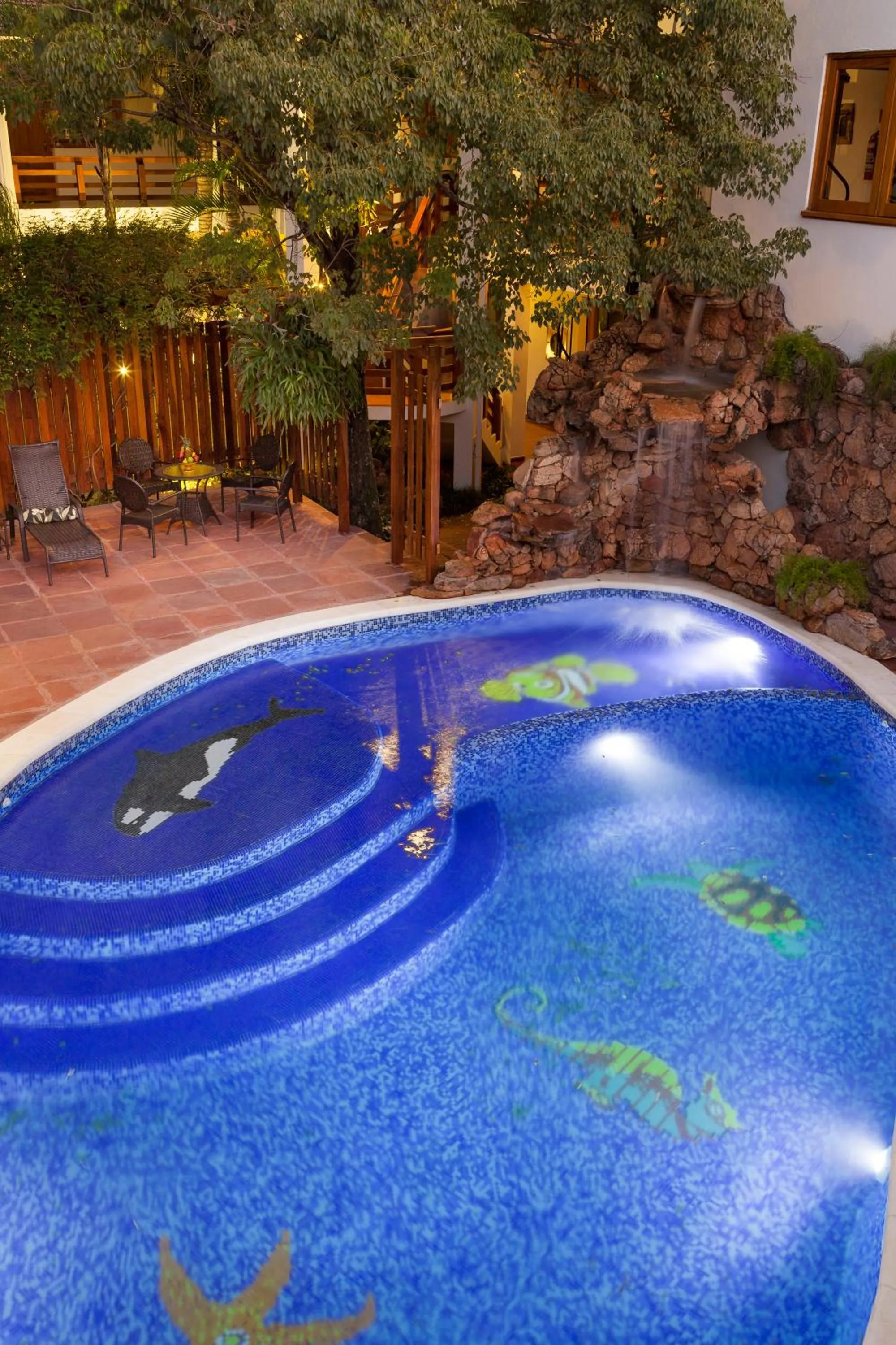 Swimming pool in Hotel Westfalenhaus