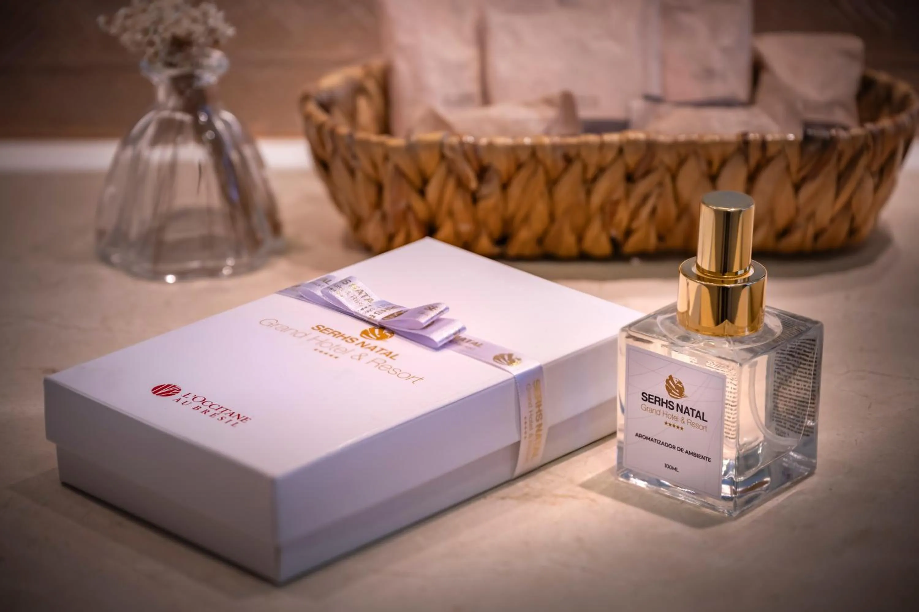 Decorative detail in SERHS Experience Suítes