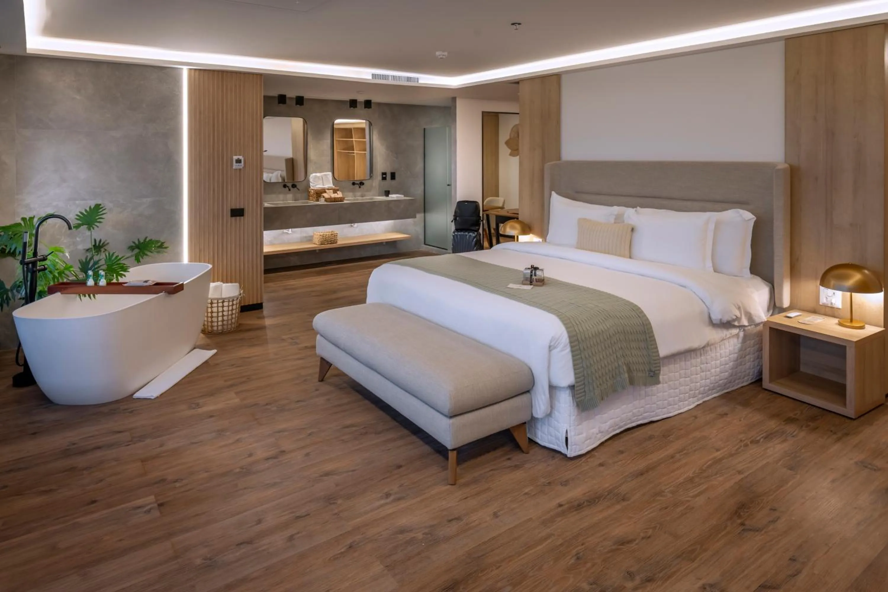 Bed in SERHS Experience Suítes