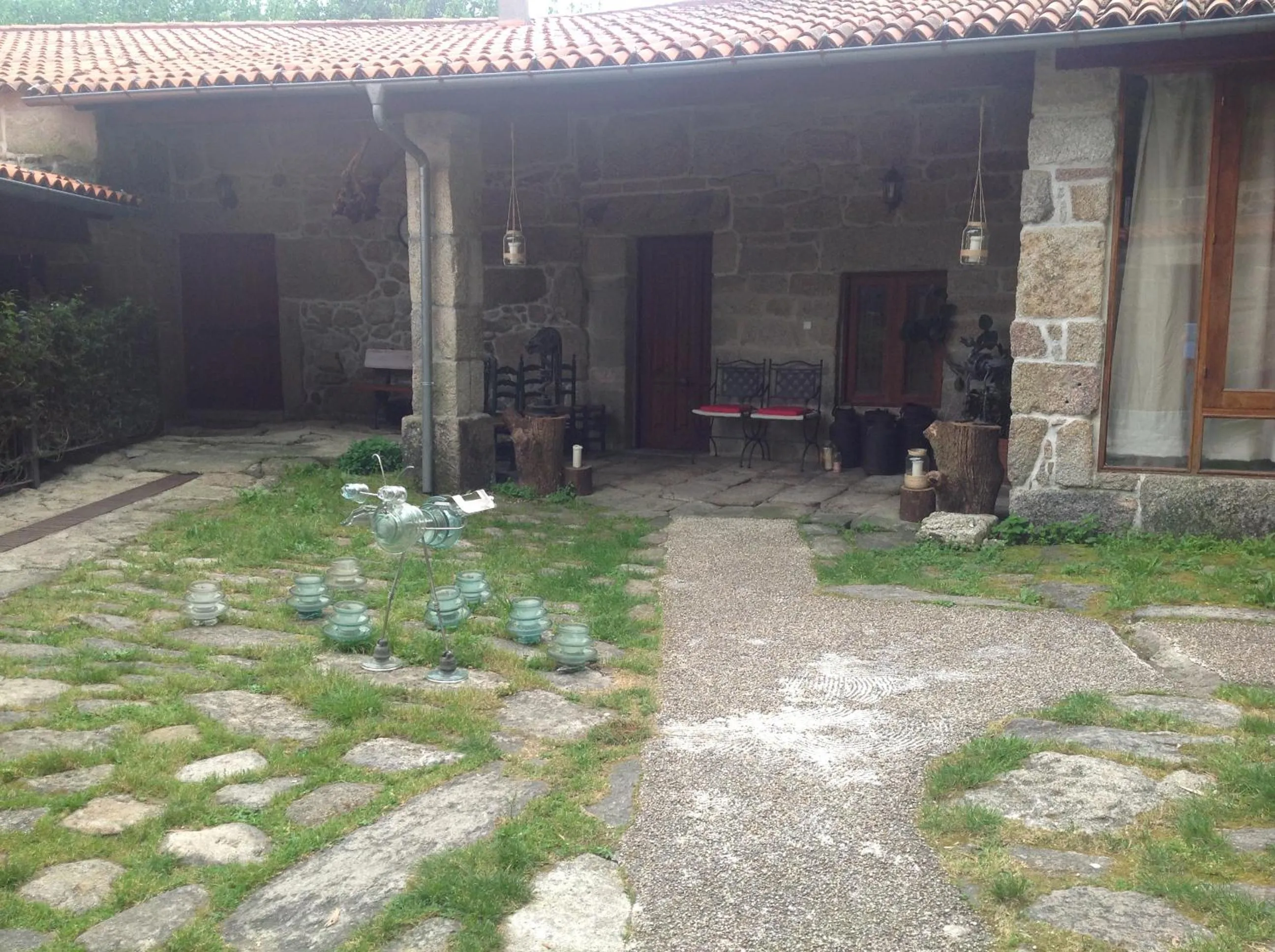 Patio in Pazo Larache