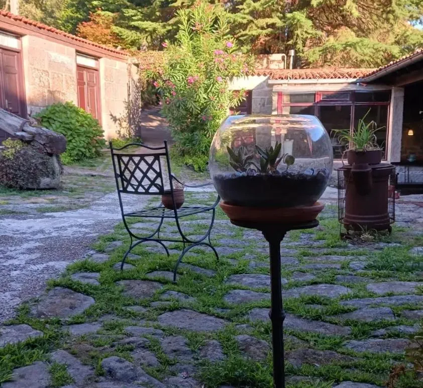 Patio in Pazo Larache
