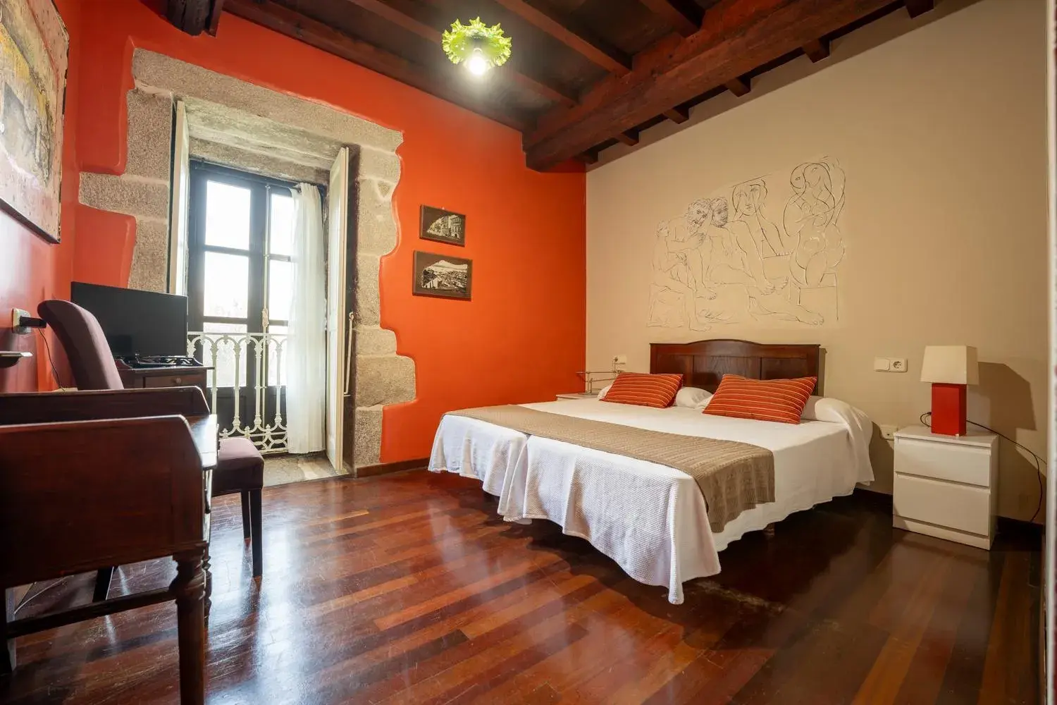 Bedroom, Bed in Pazo Larache Bedroom, Bed in Pazo Larache